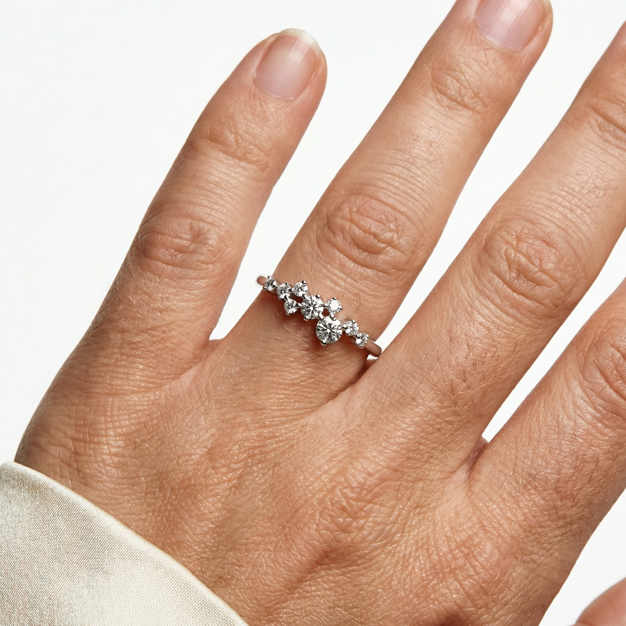 Harlow Moissanite Ring