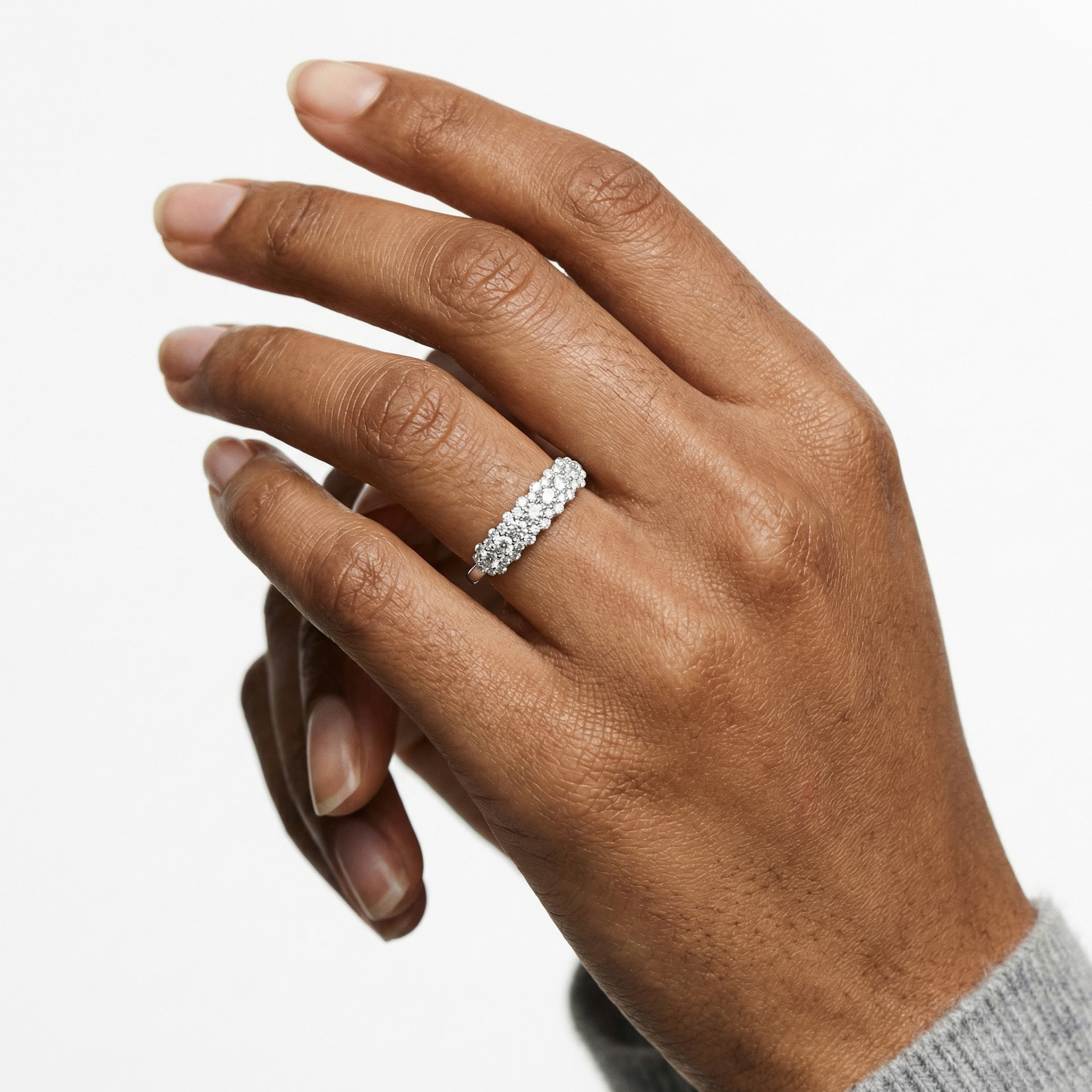Jada Moissanite Ring