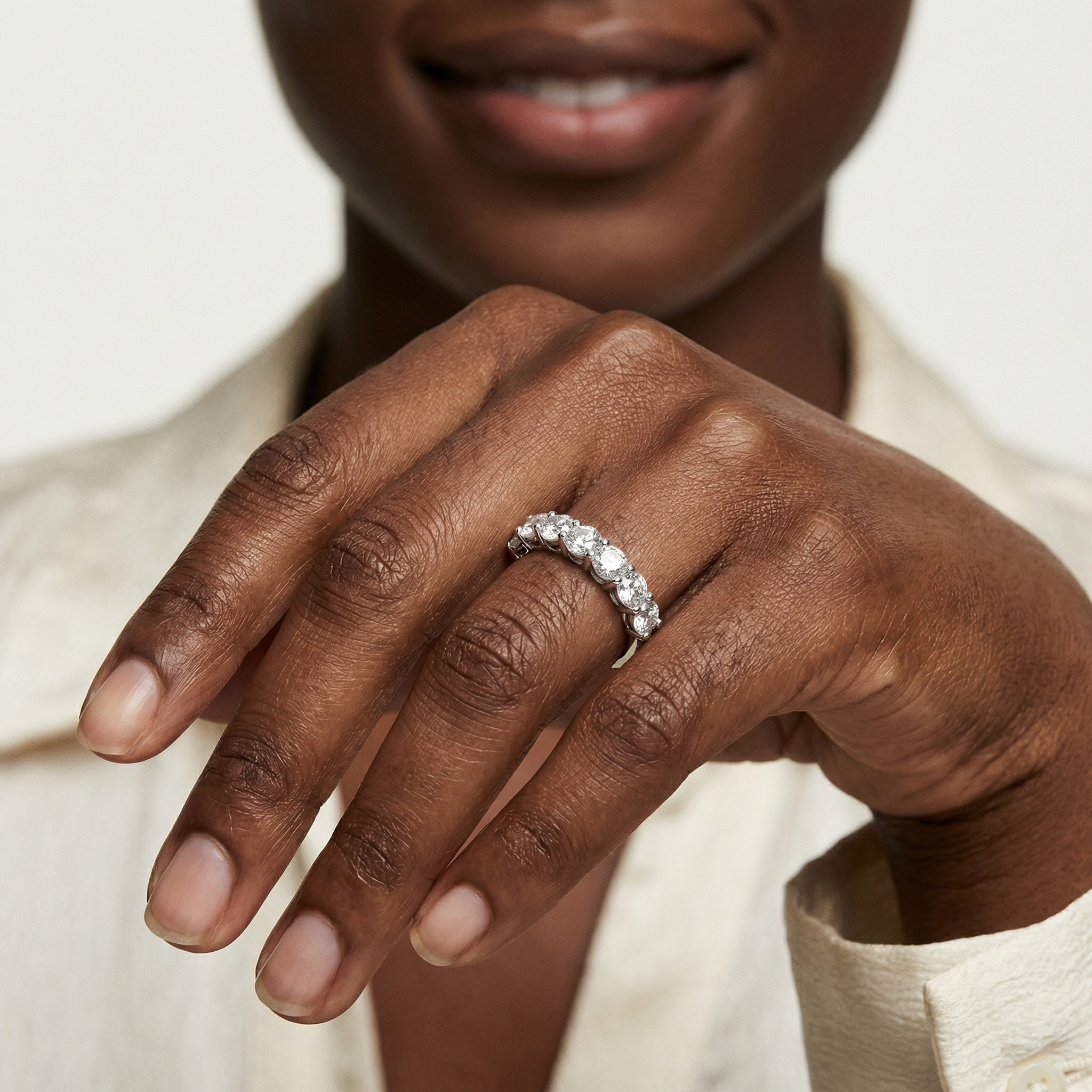 Kaia Moissanite Ring