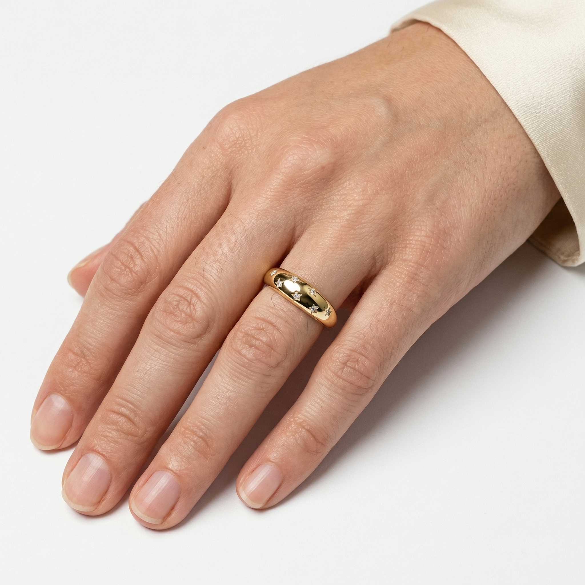 Naomi Moissanite Ring