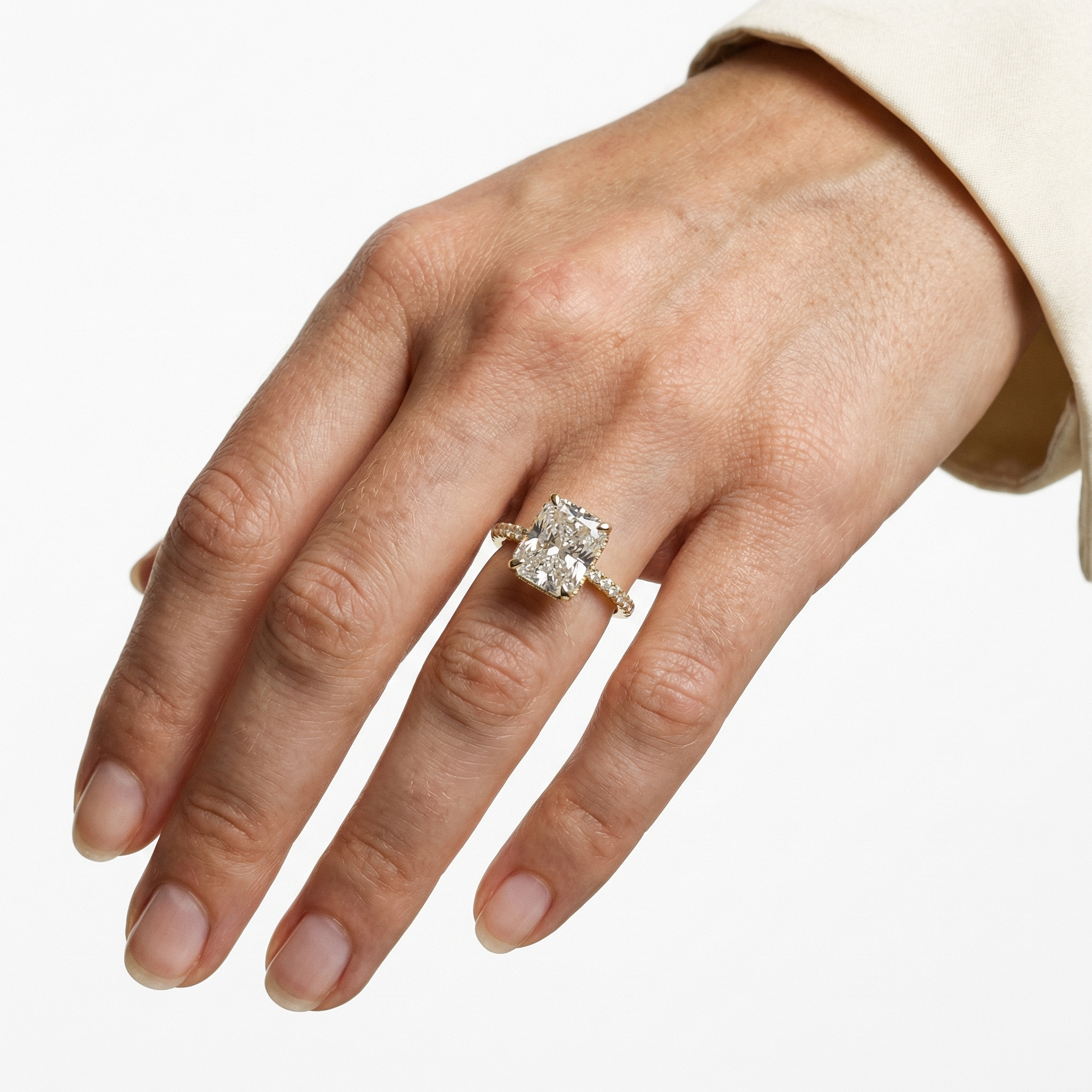 Romy Moissanite Ring