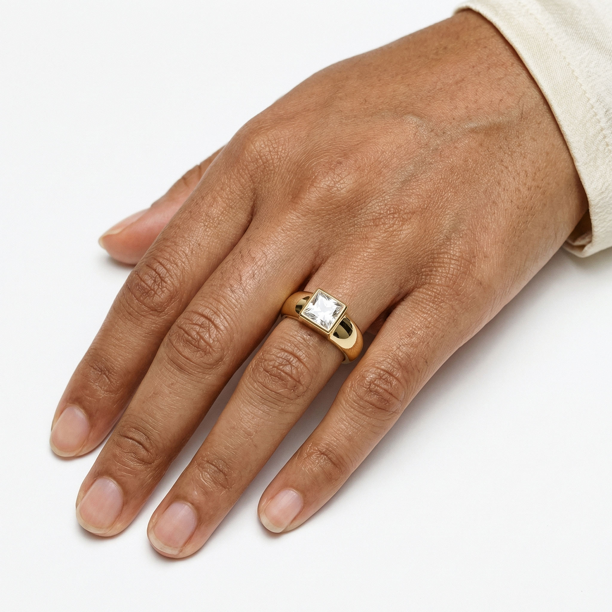 Celeste Moissanite Ring