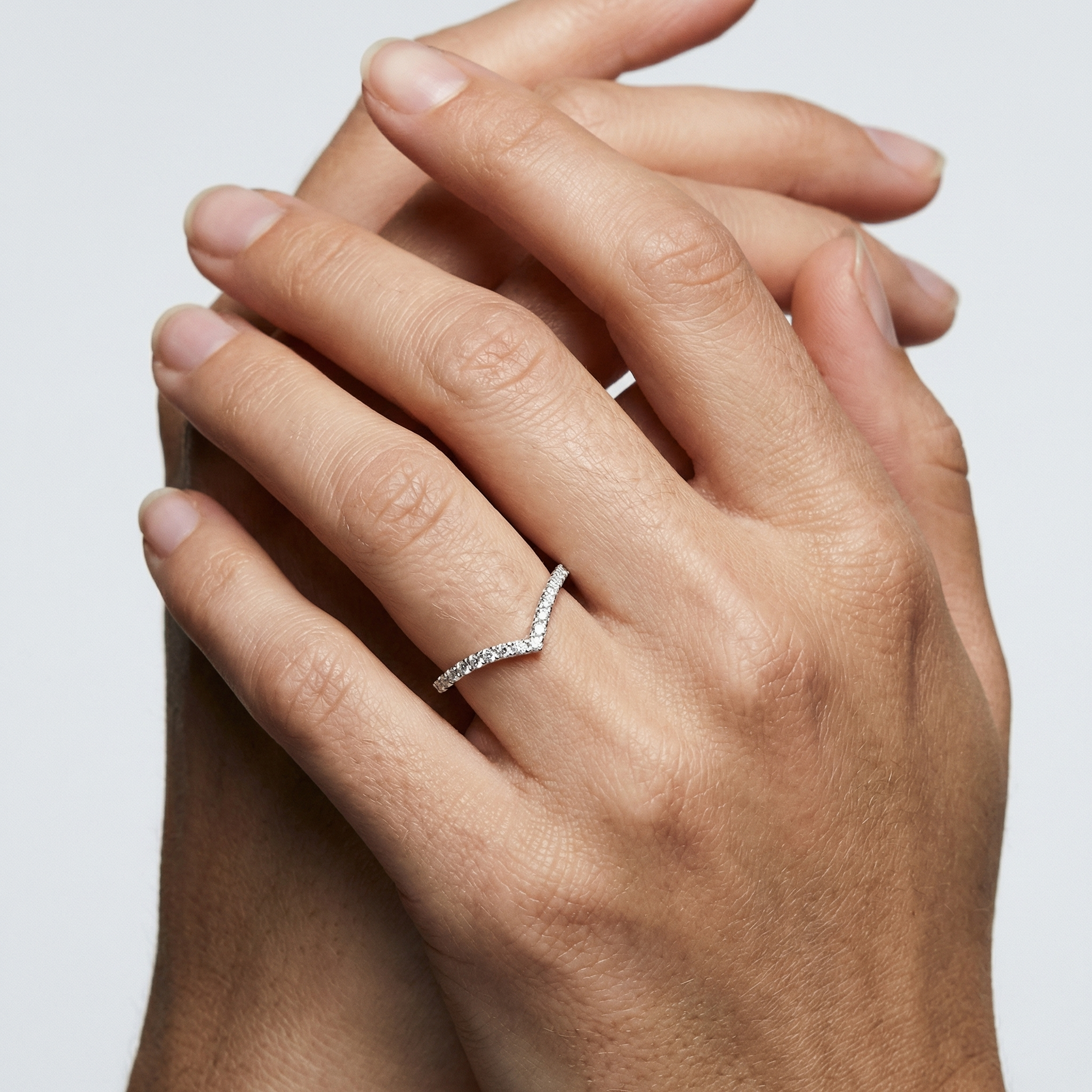 Yasmine Moissanite Ring