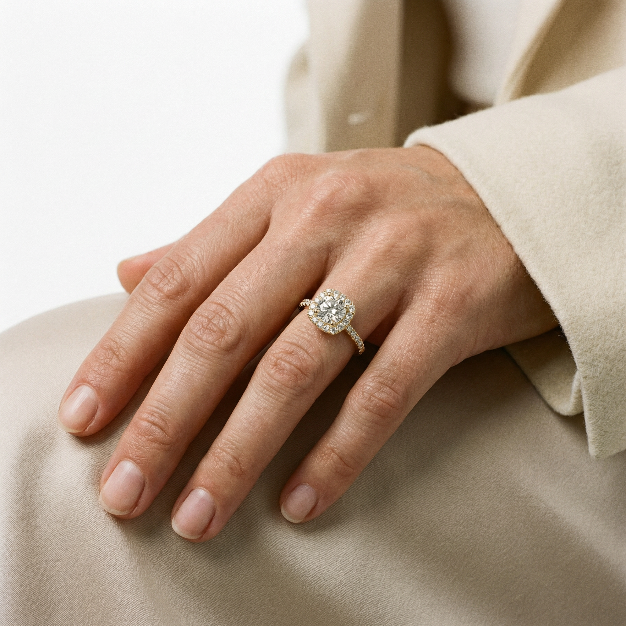 Mireya Moissanite Ring