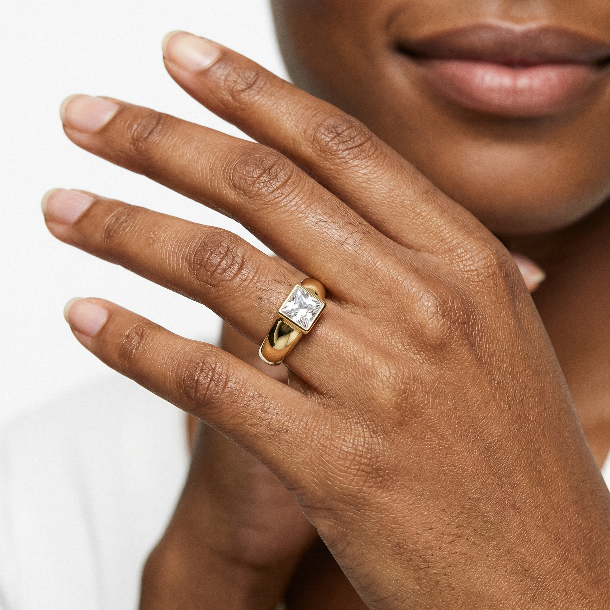 Celeste Moissanite Ring