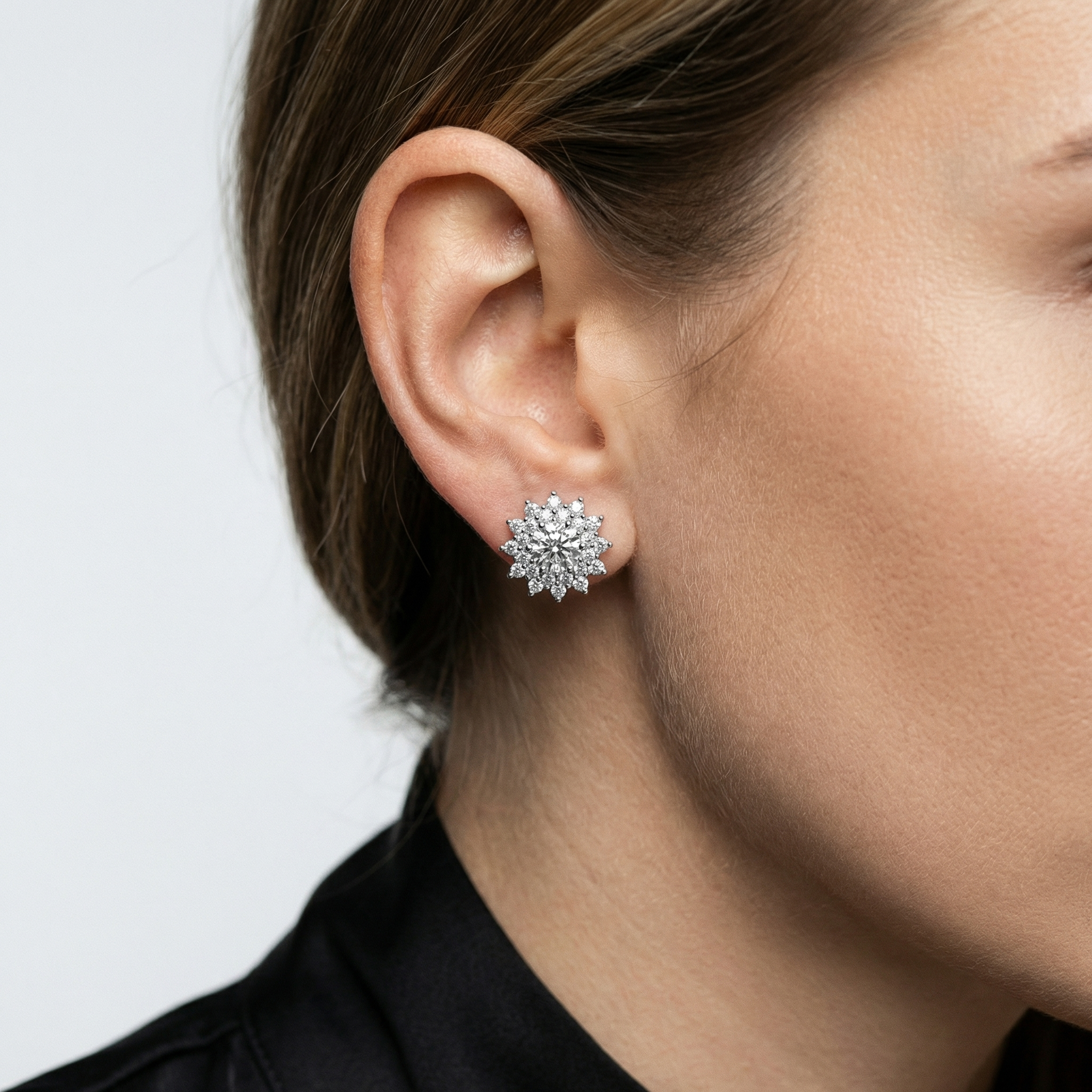 Sloane Moissanite Earring