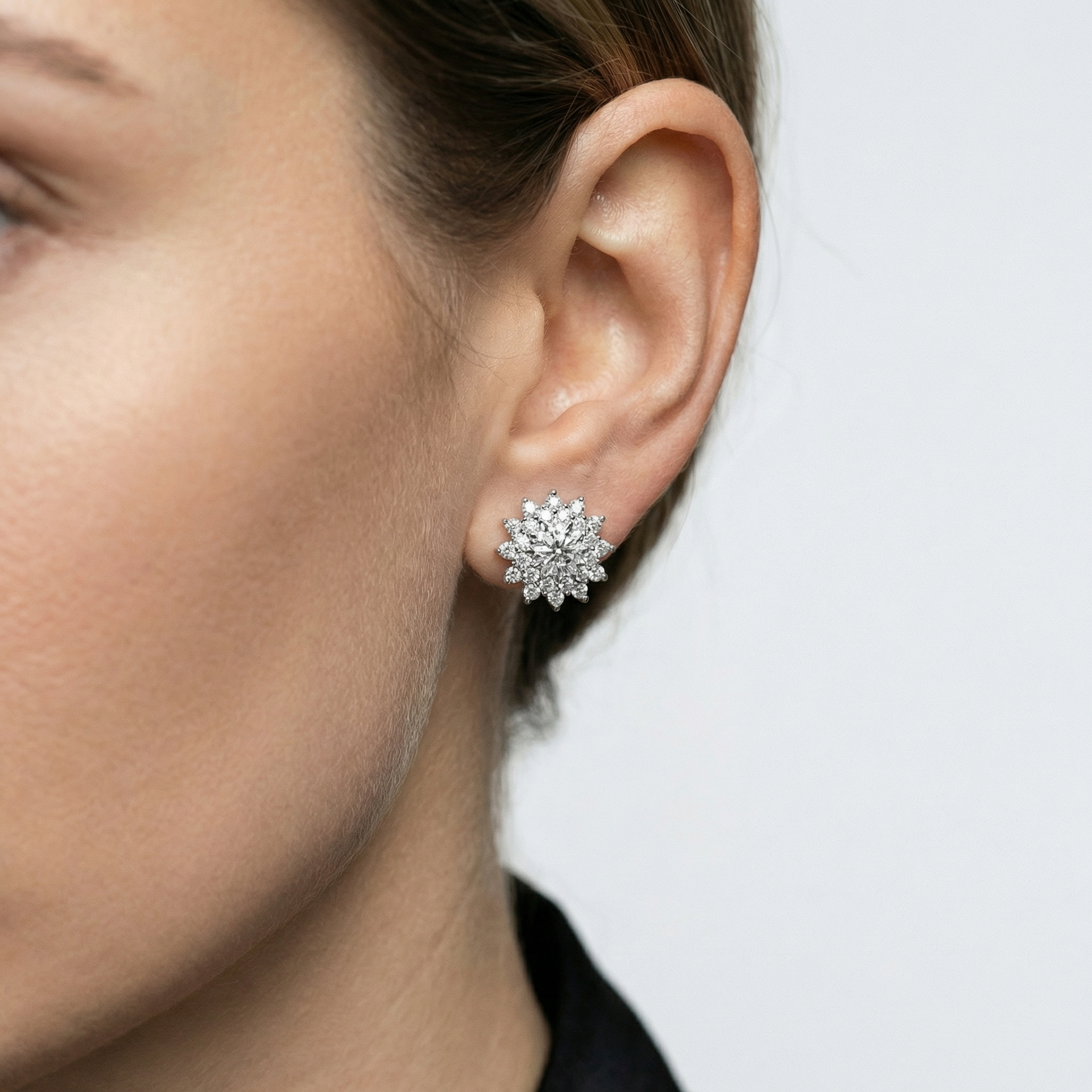 Sloane Moissanite Earring