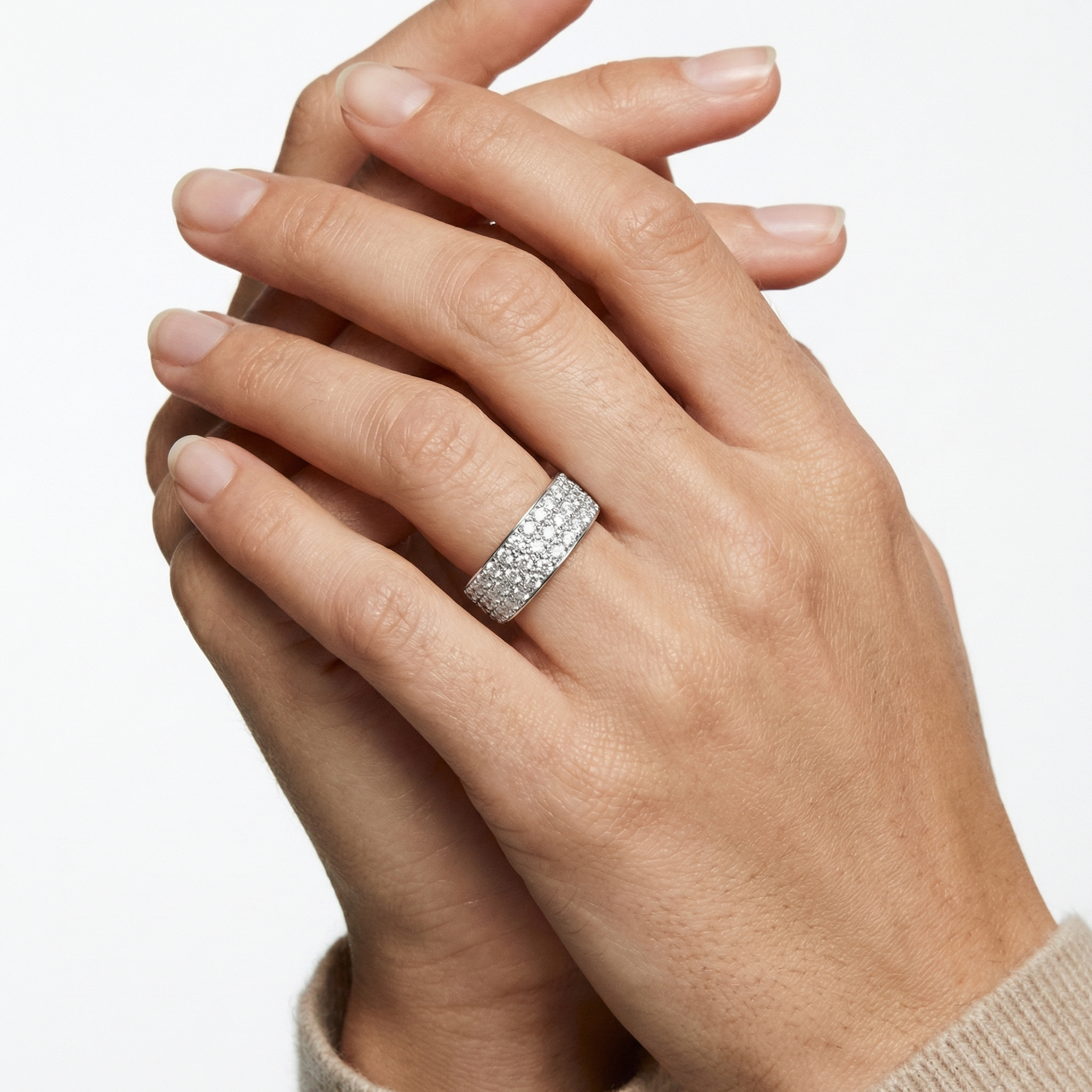 Chloe Moissanite Ring