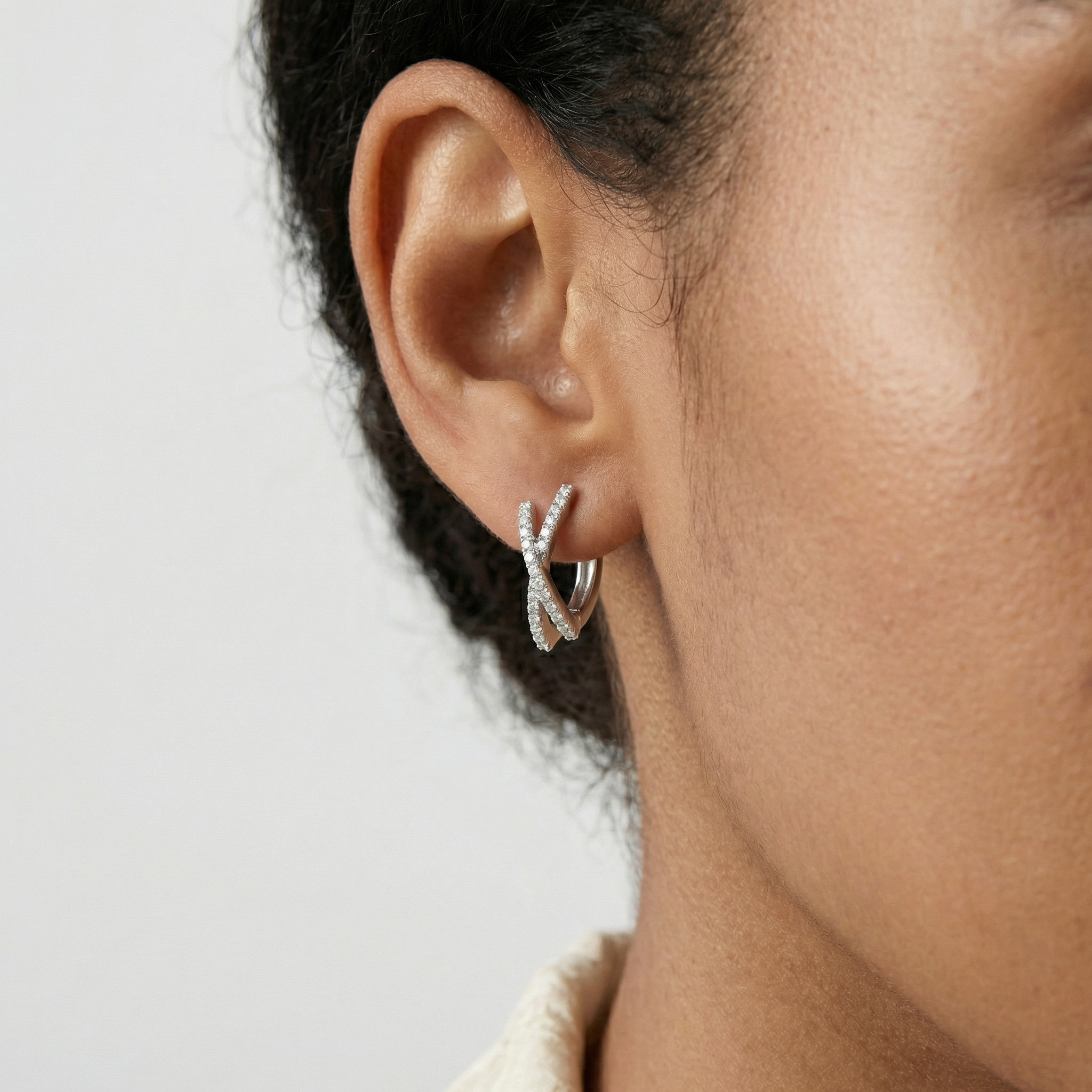 Sienna Moissanite Earring