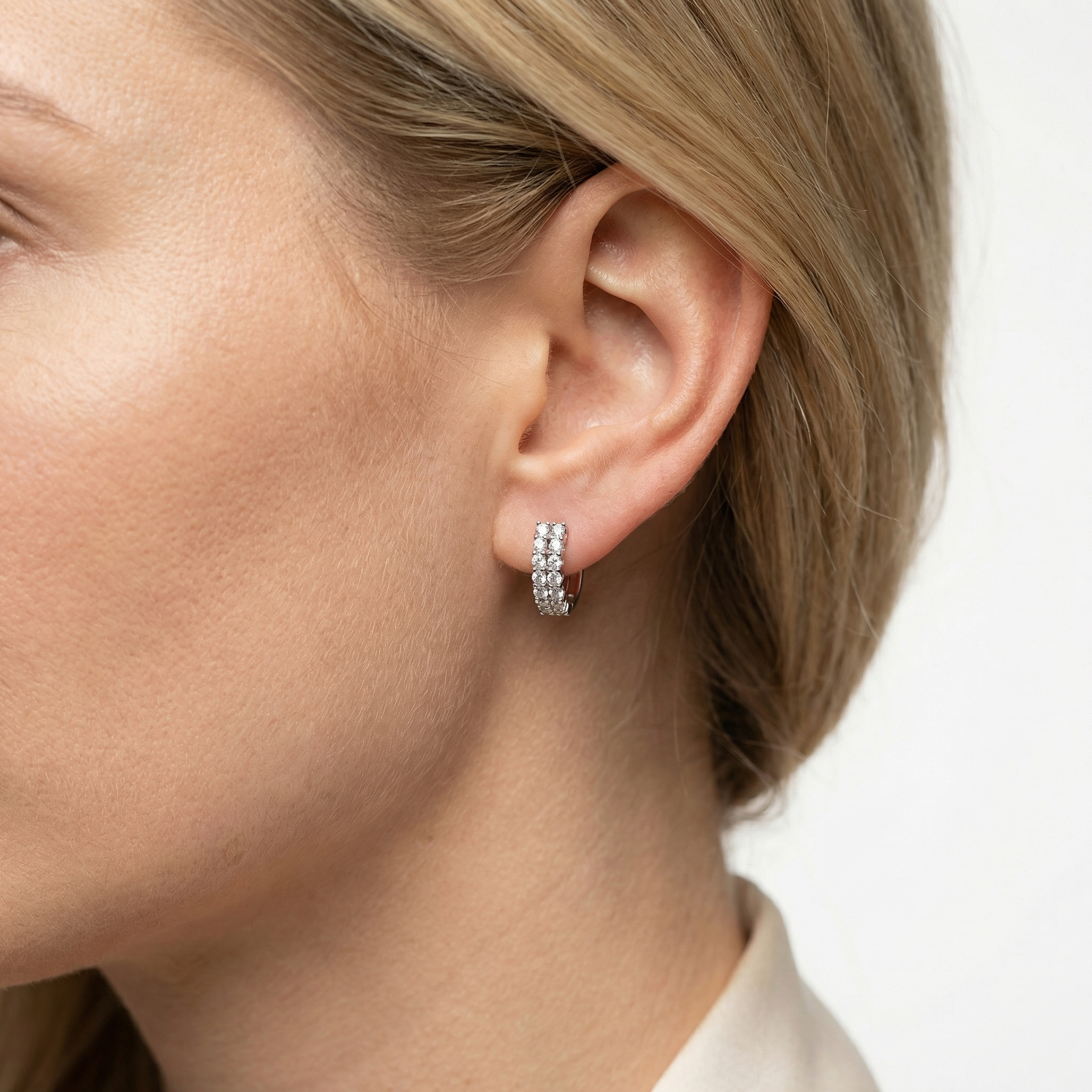 Noelle Moissanite Earring
