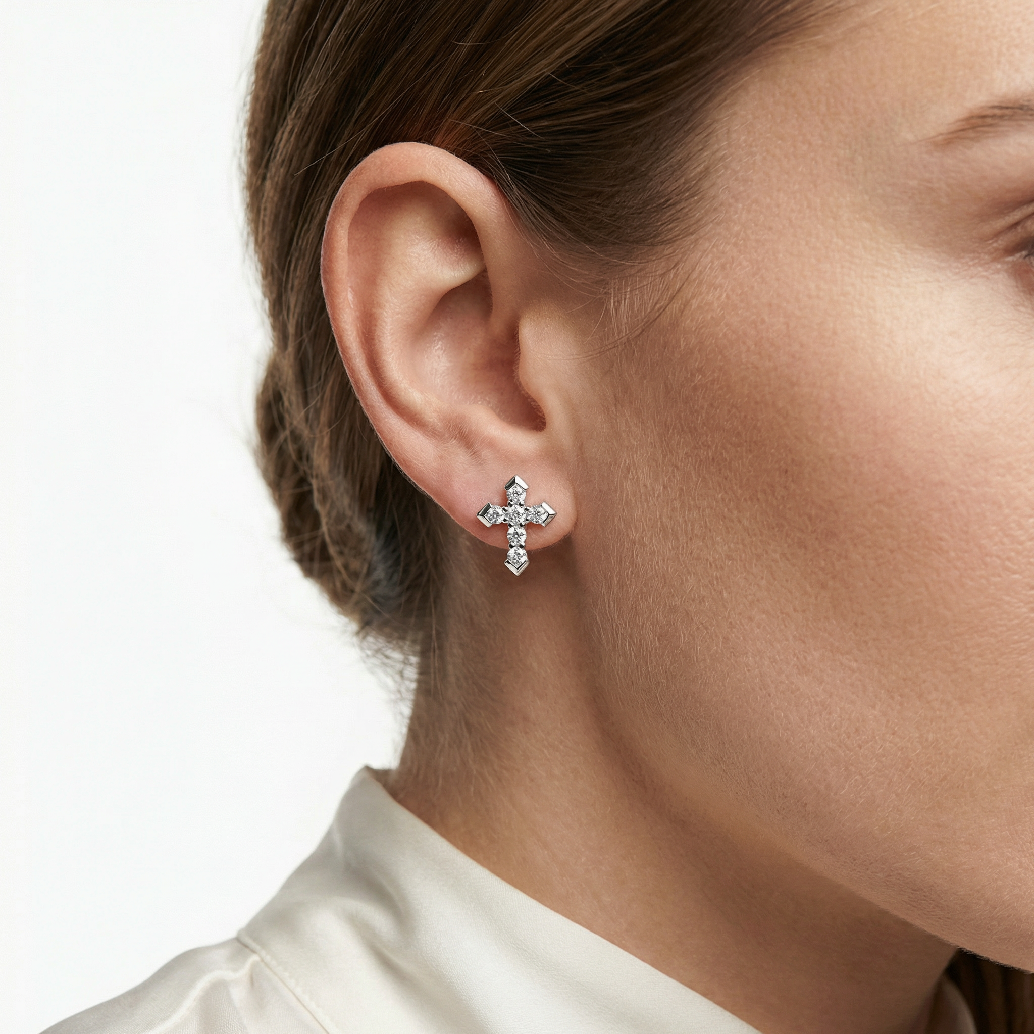 Blythe Moissanite Earring
