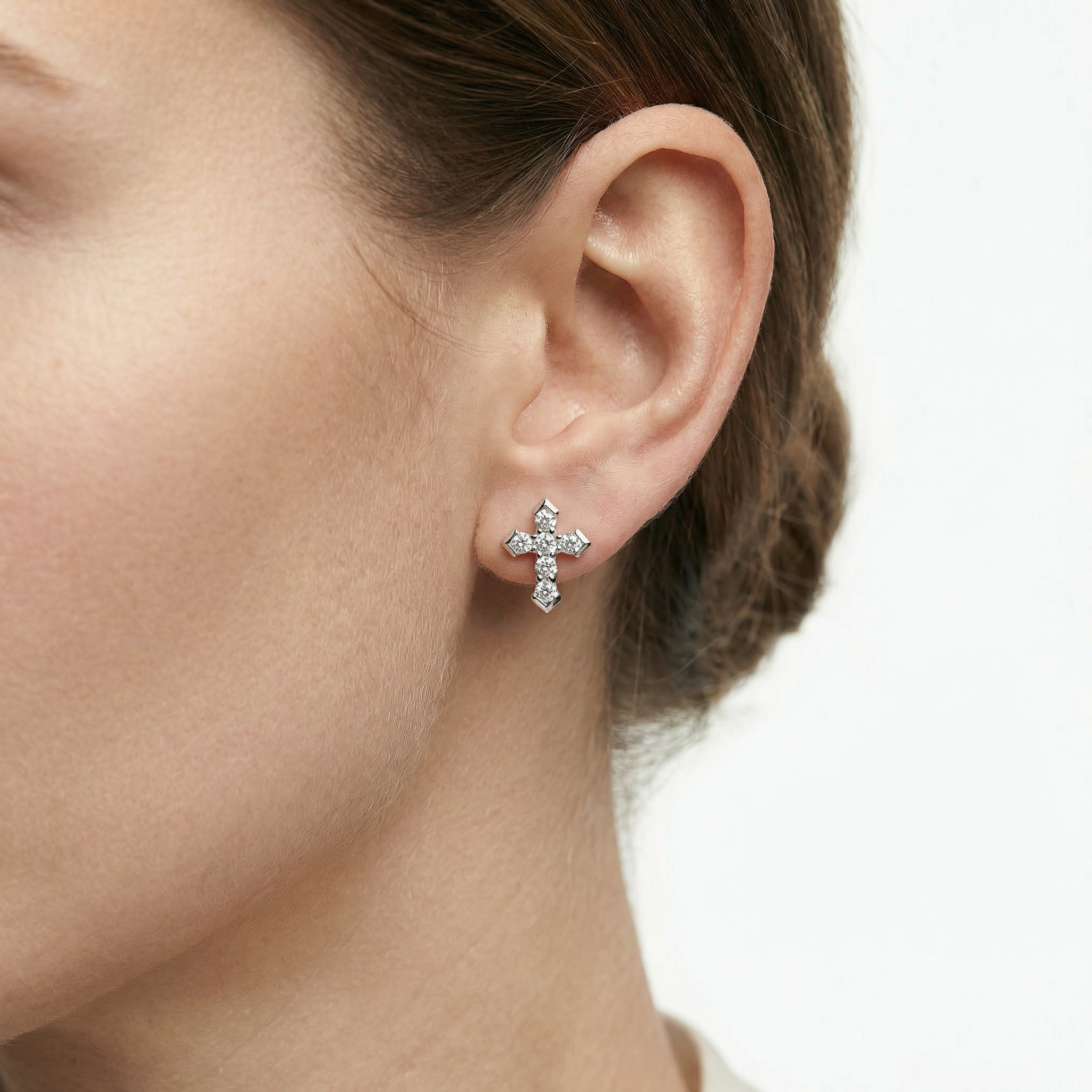 Blythe Moissanite Earring