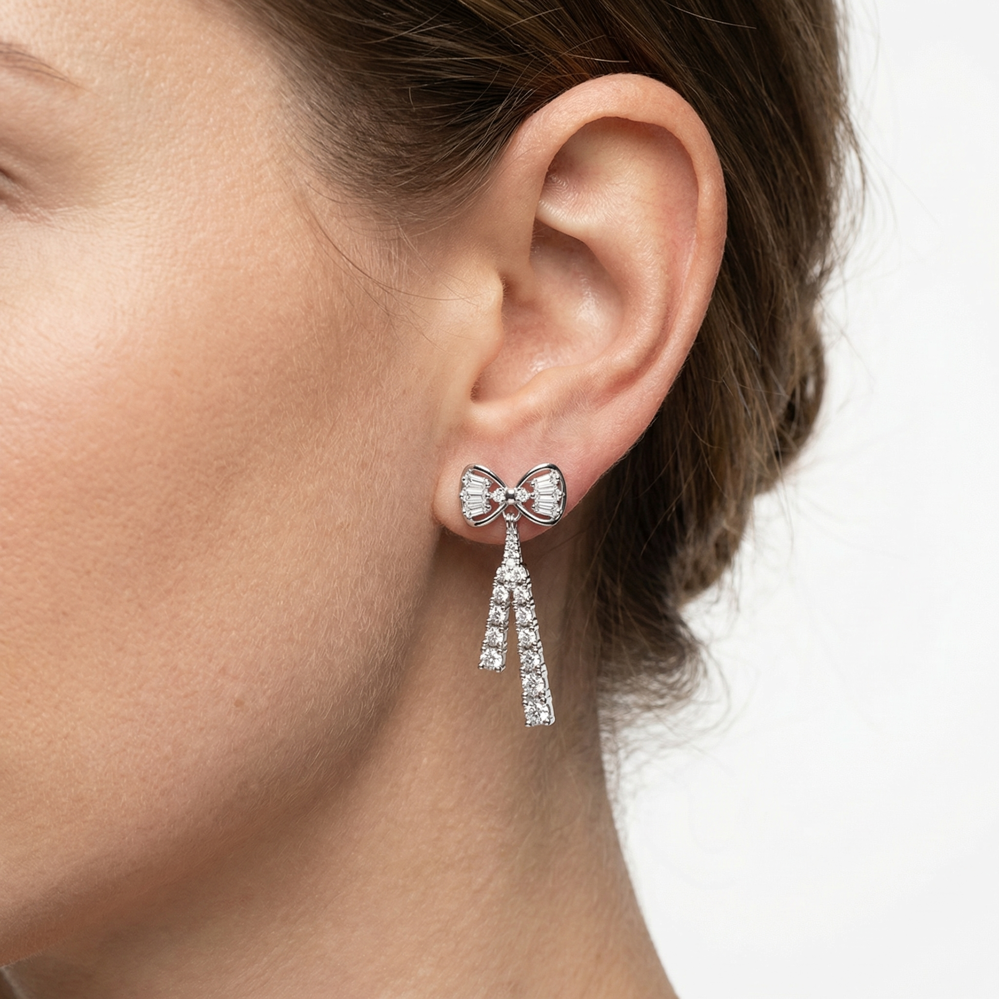Velvet Moissanite Earring