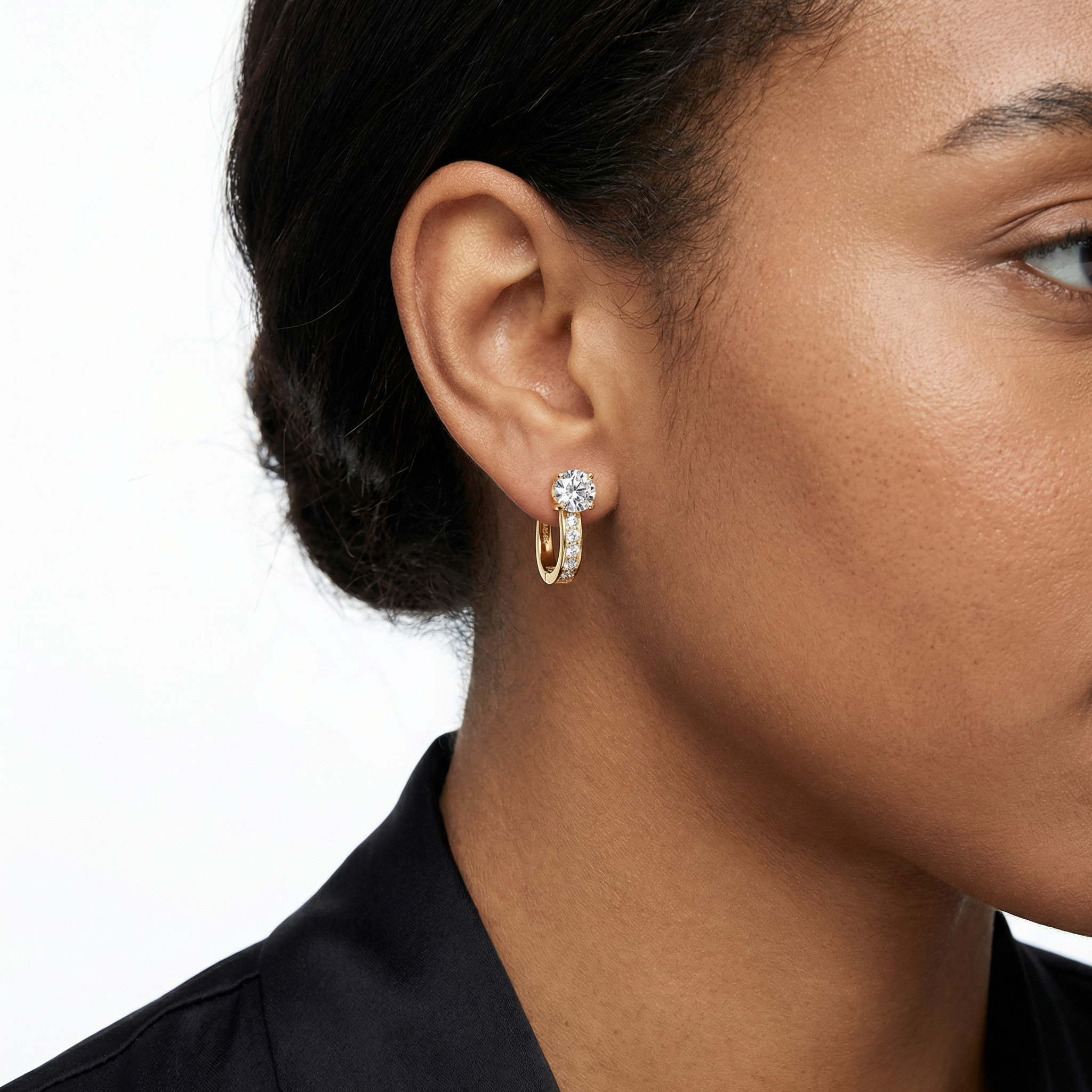 Aurelia Moissanite Earring