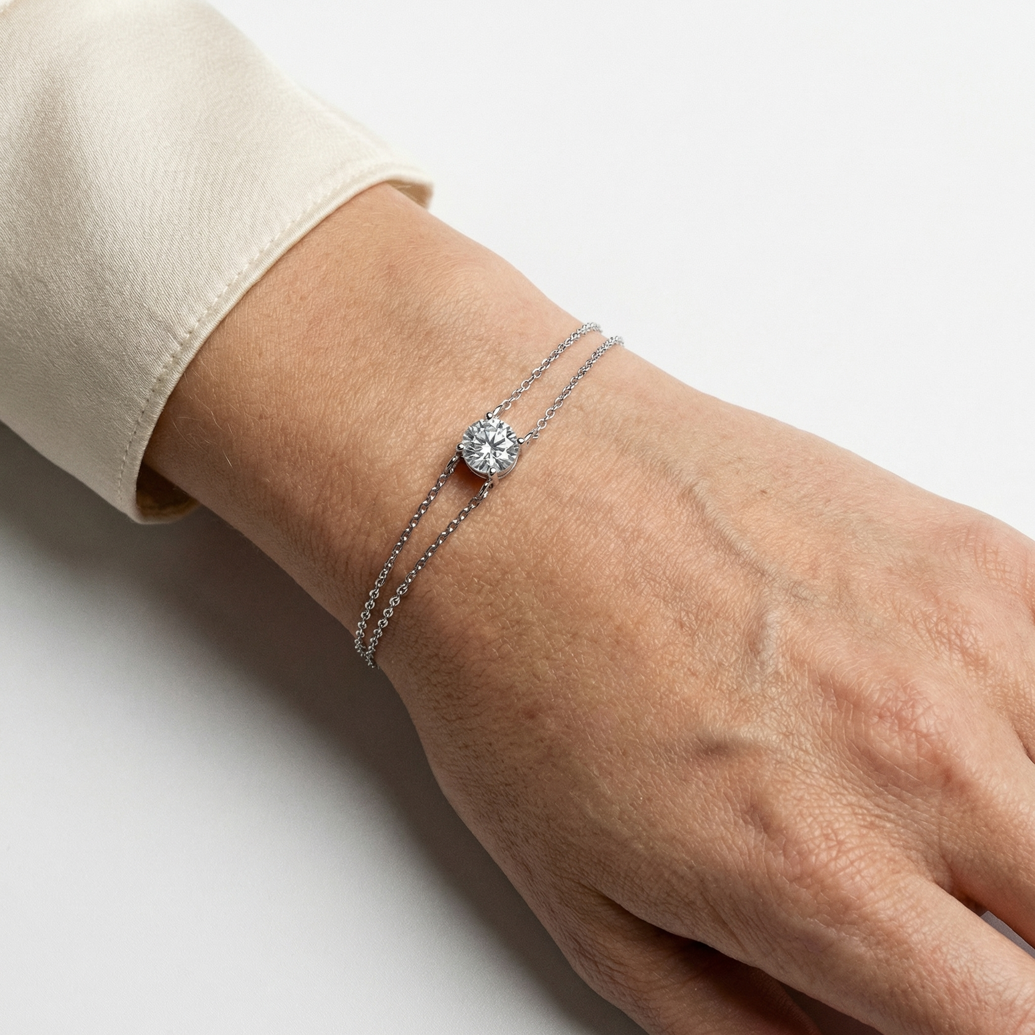 Dove Moissanite Bracelet