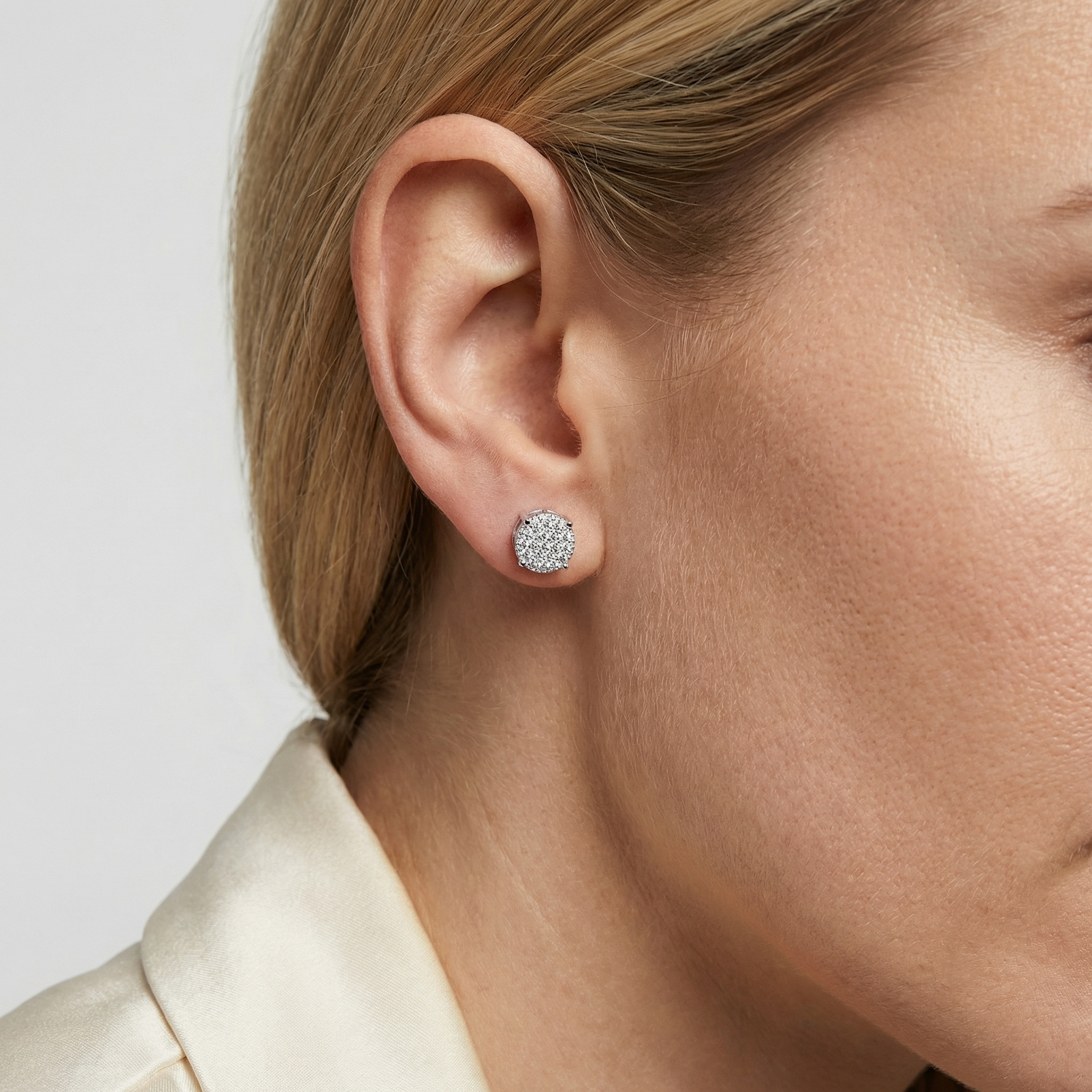 Sylvie Moissanite Earring