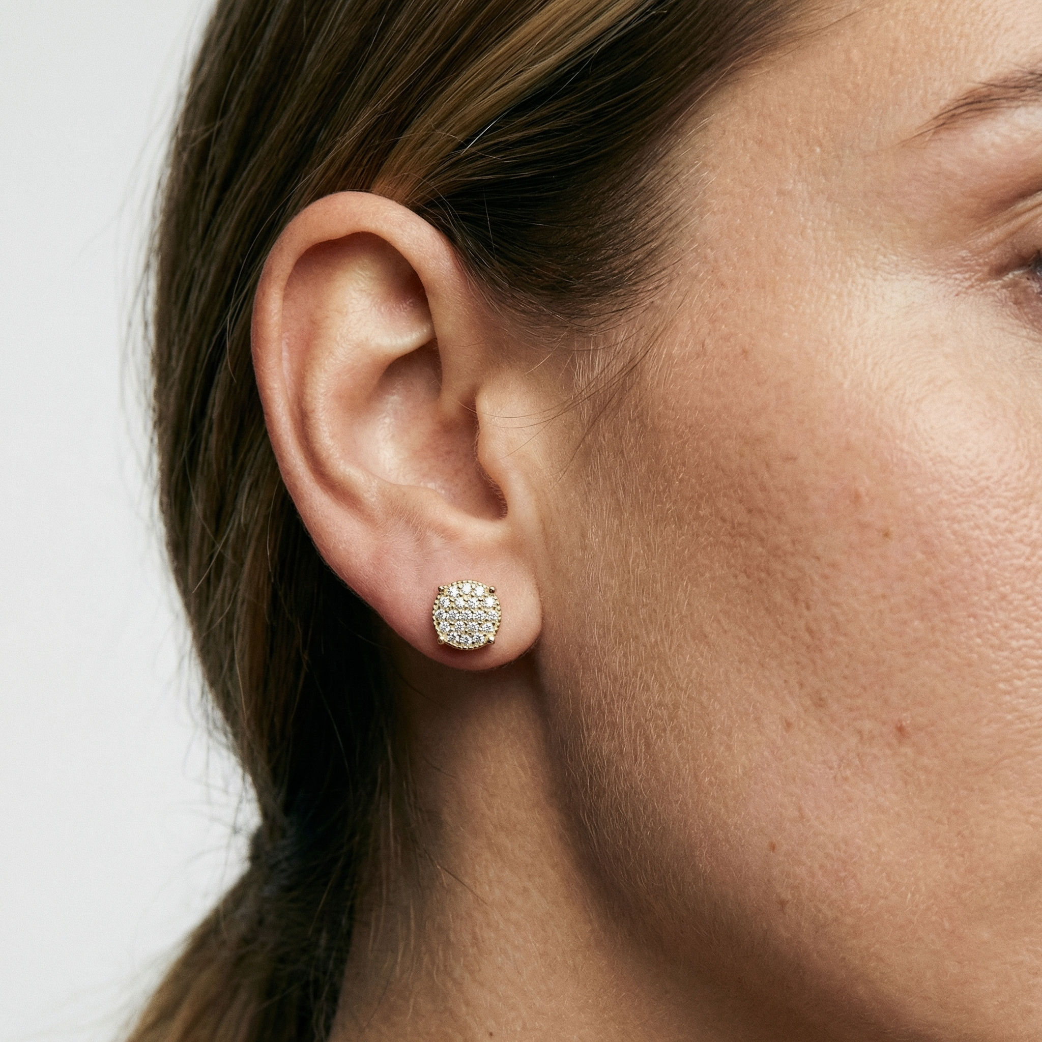 Sylvie Moissanite Earring