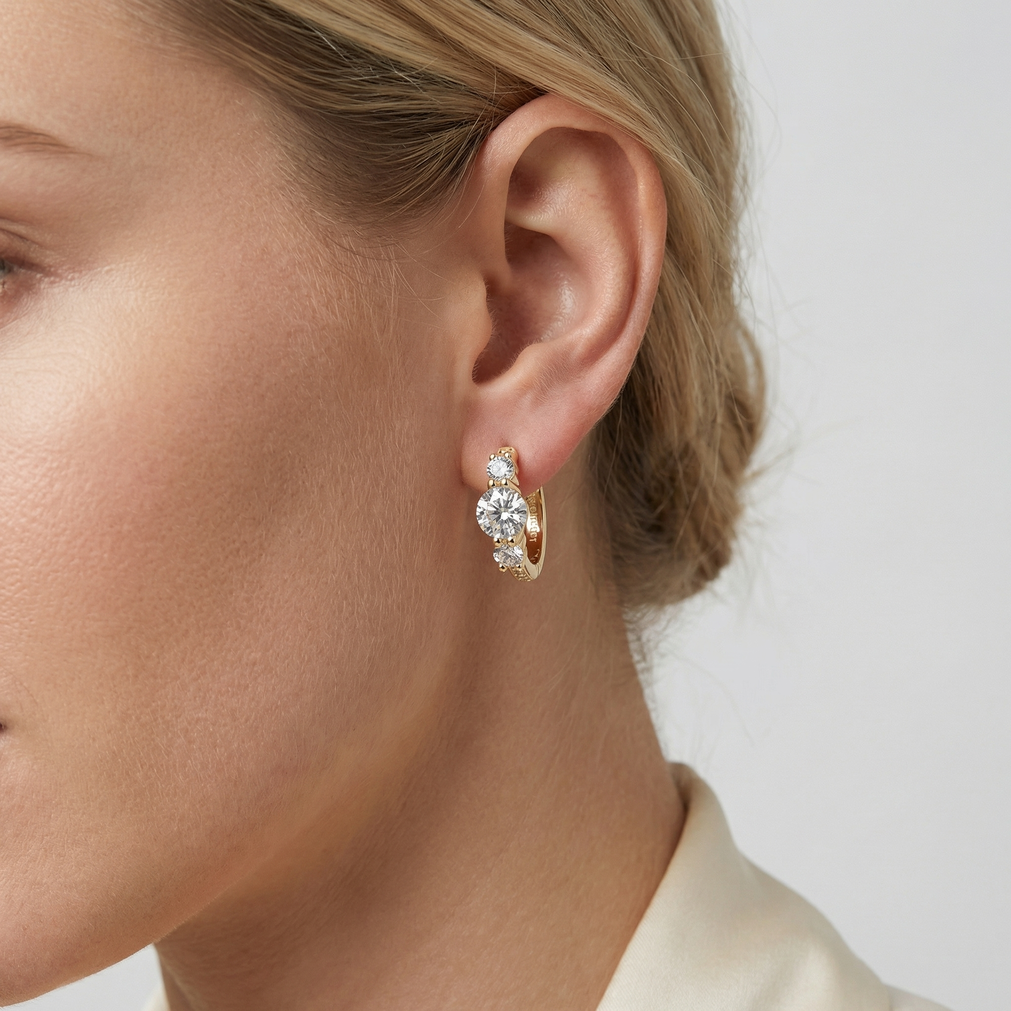 Bexley Moissanite Earring