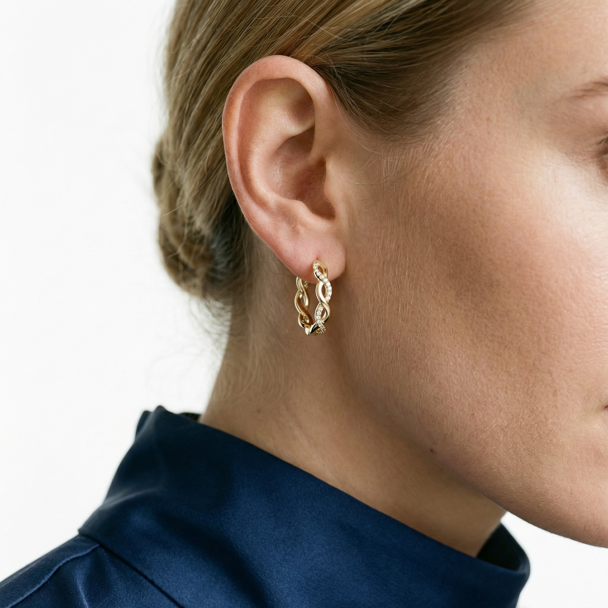 Calenne Moissanite Earring
