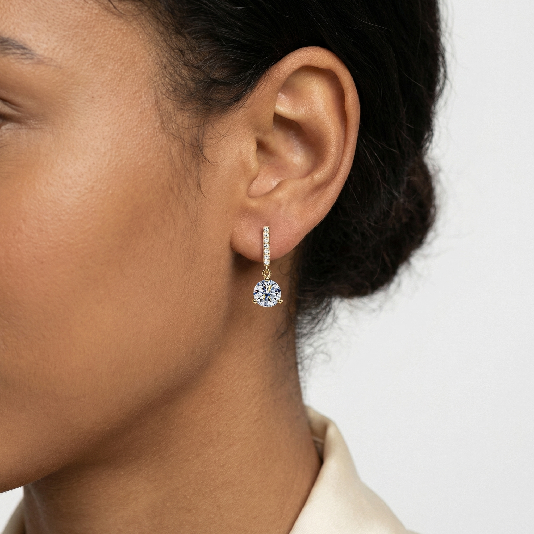 Lirien Moissanite Earring