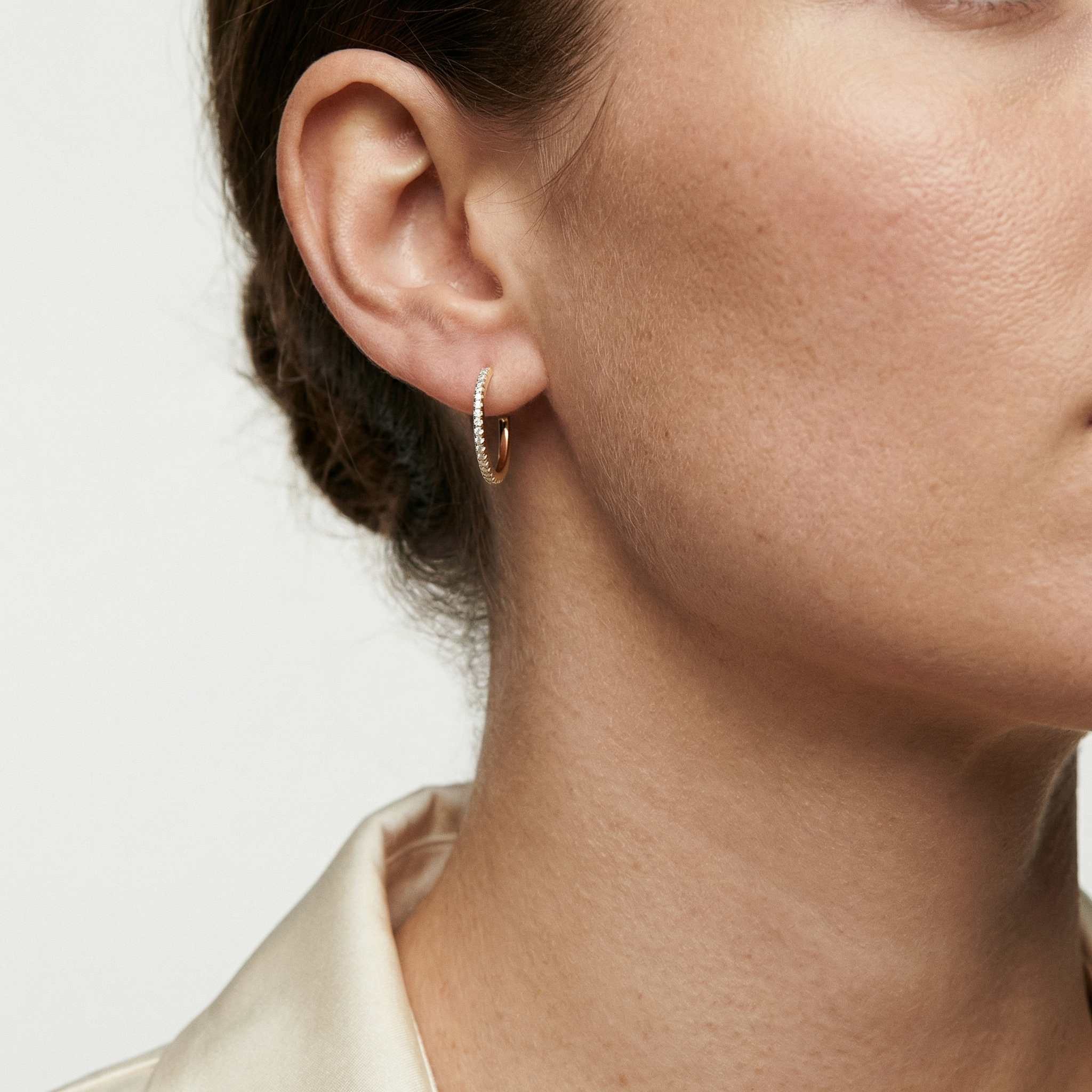 Marlena Moissanite Earring