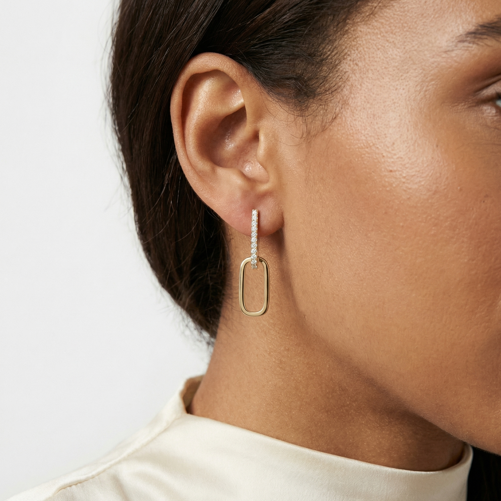 Solene Moissanite Earring