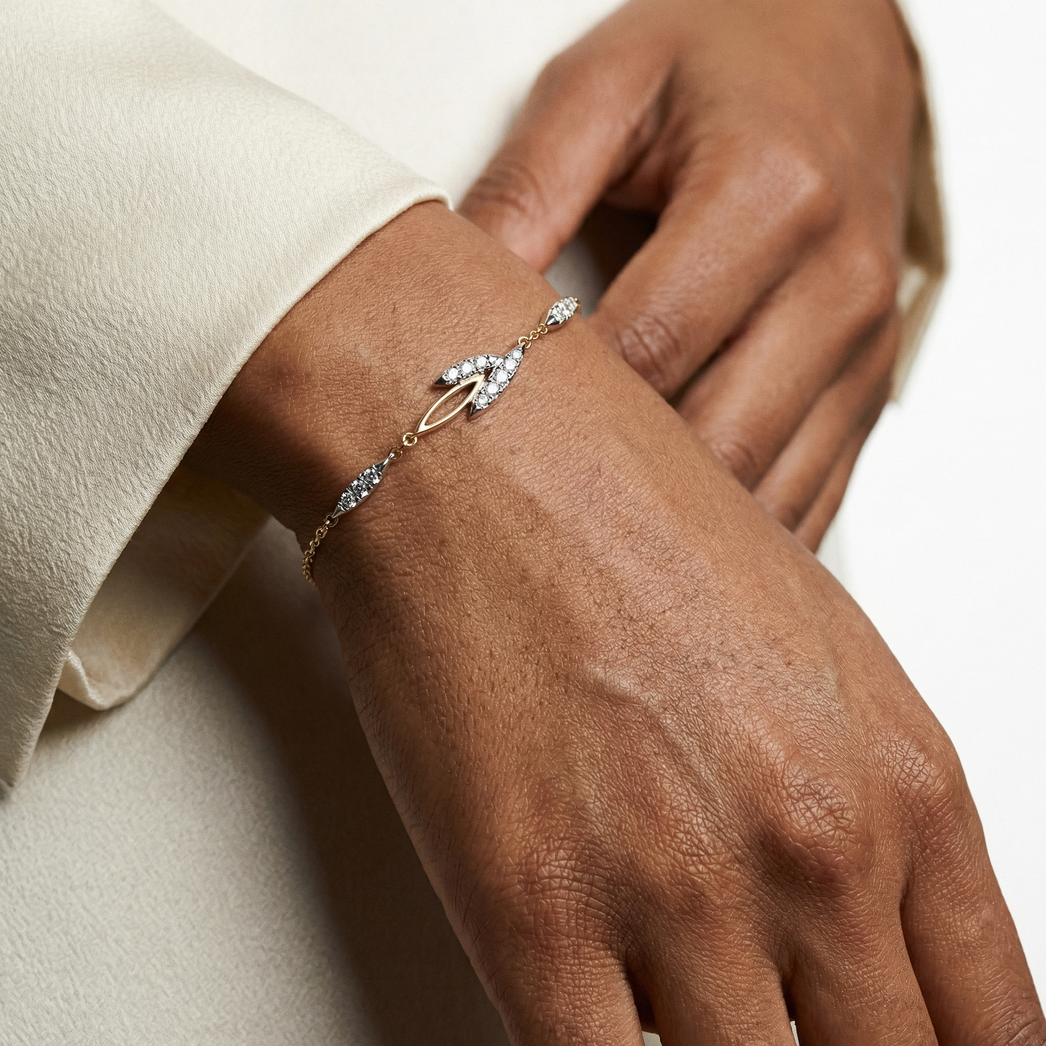 Maelis Moissanite Bracelet