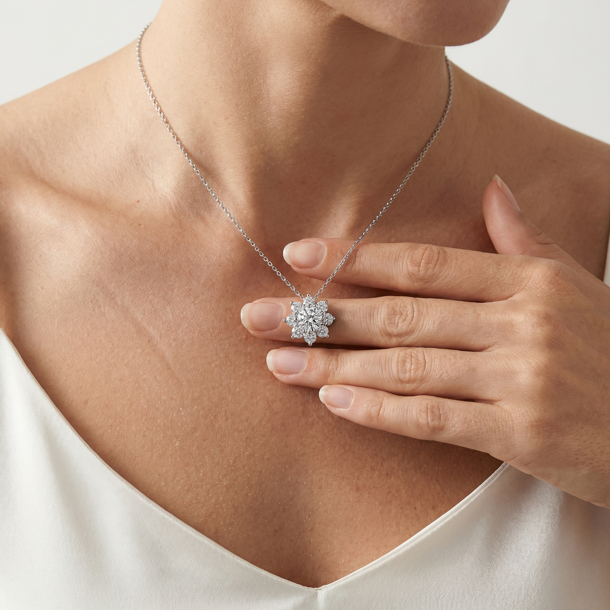 Corin Moissanite Necklace