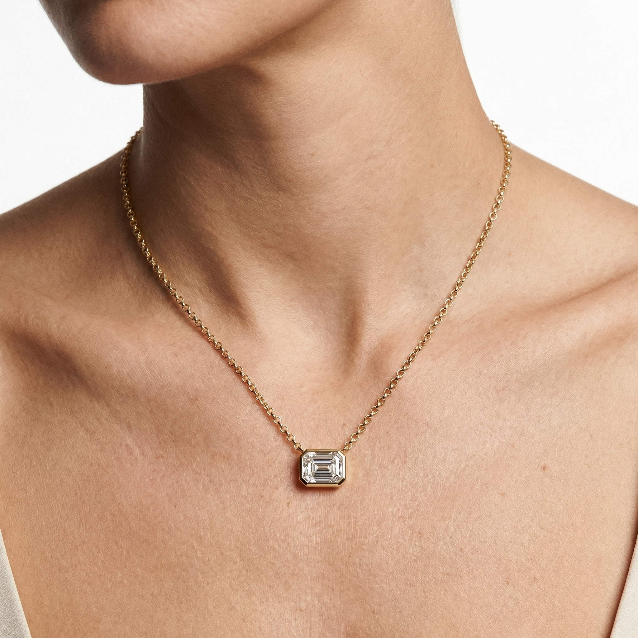 Solvene Moissanite Necklace