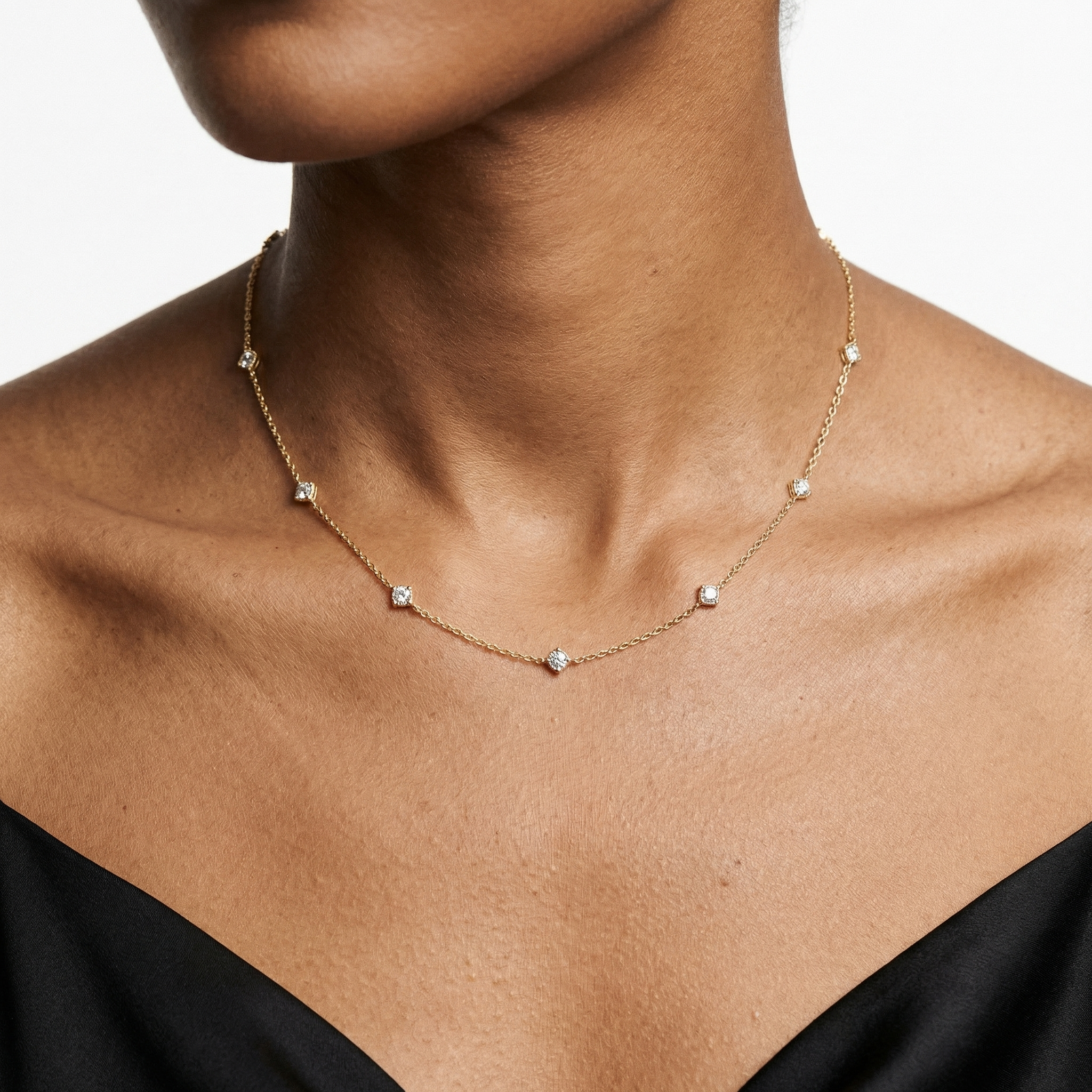 Celyn Moissanite Necklace