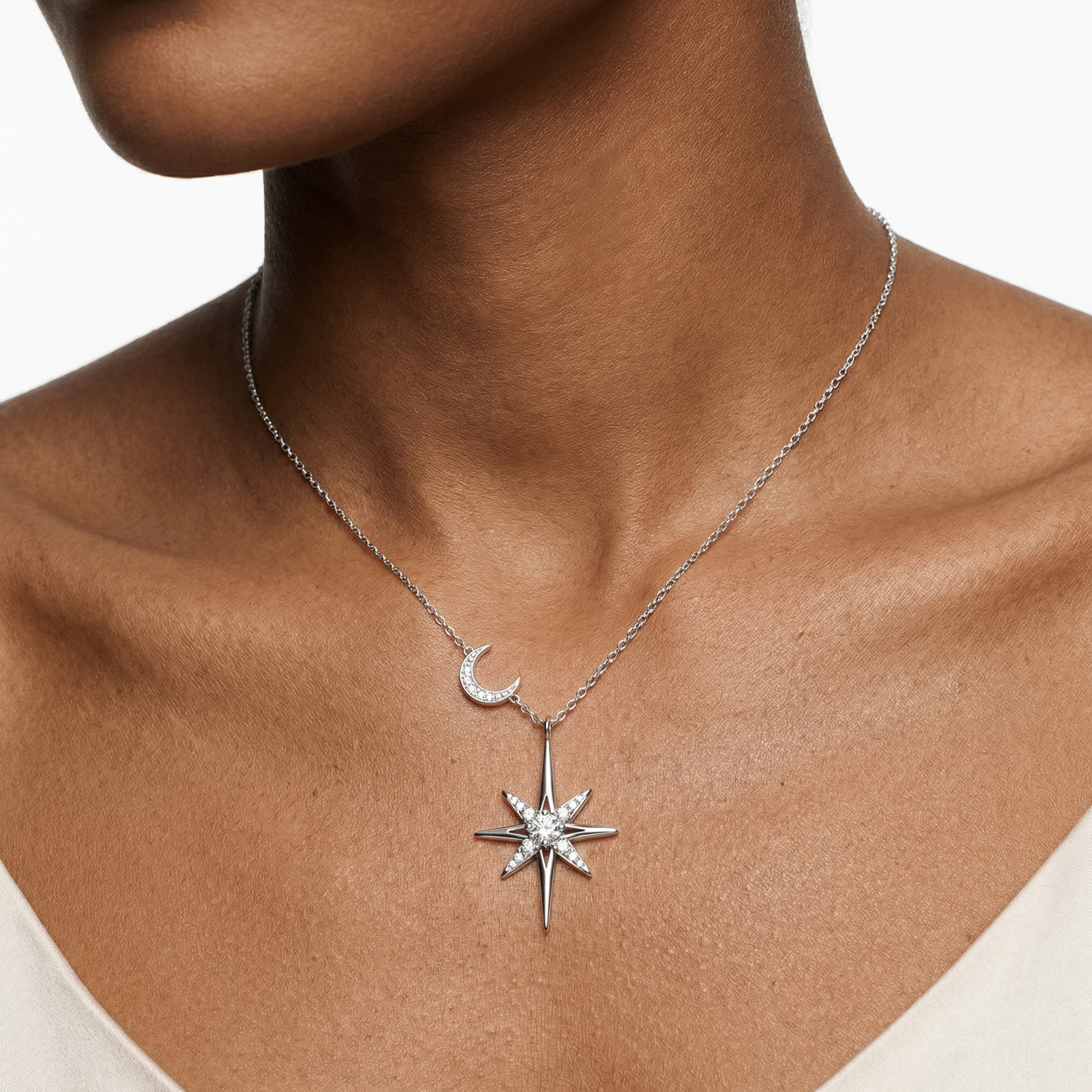 Caylene Moissanite Necklace