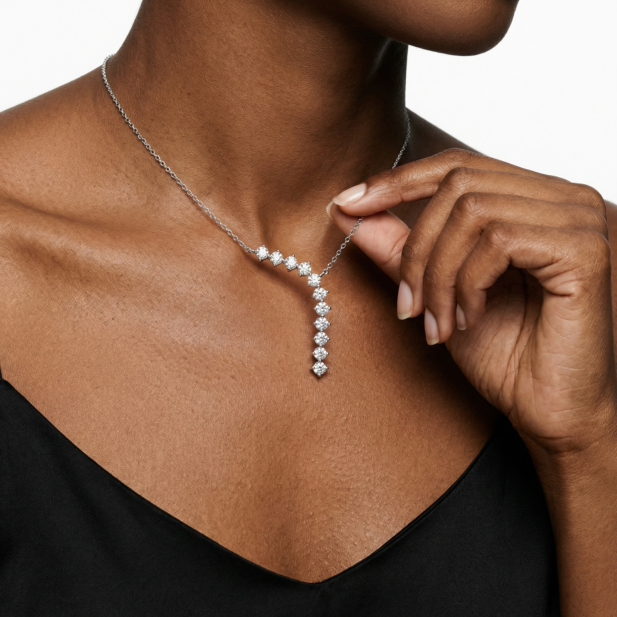 Brexine Moissanite Necklace