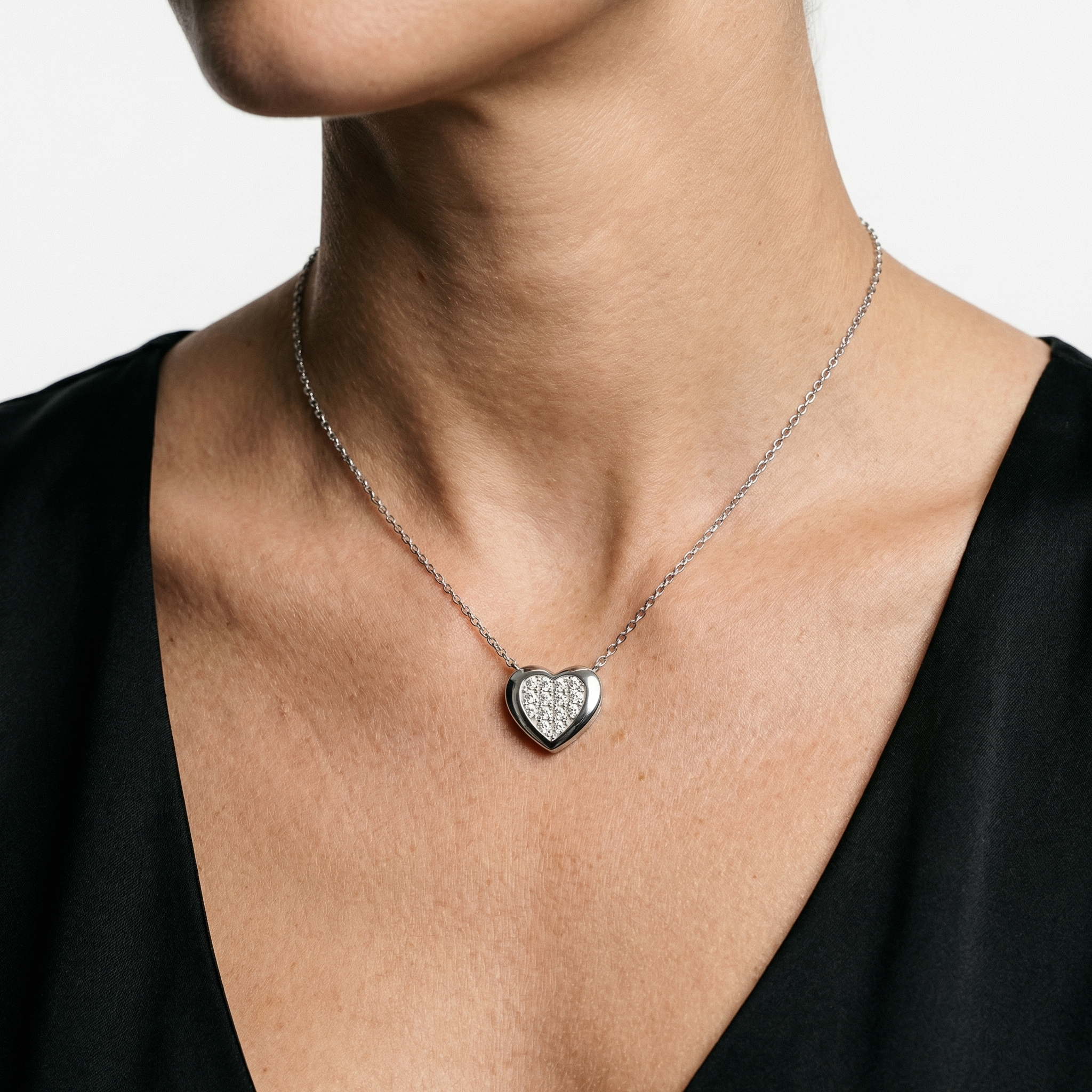 Solenne Moissanite Necklace