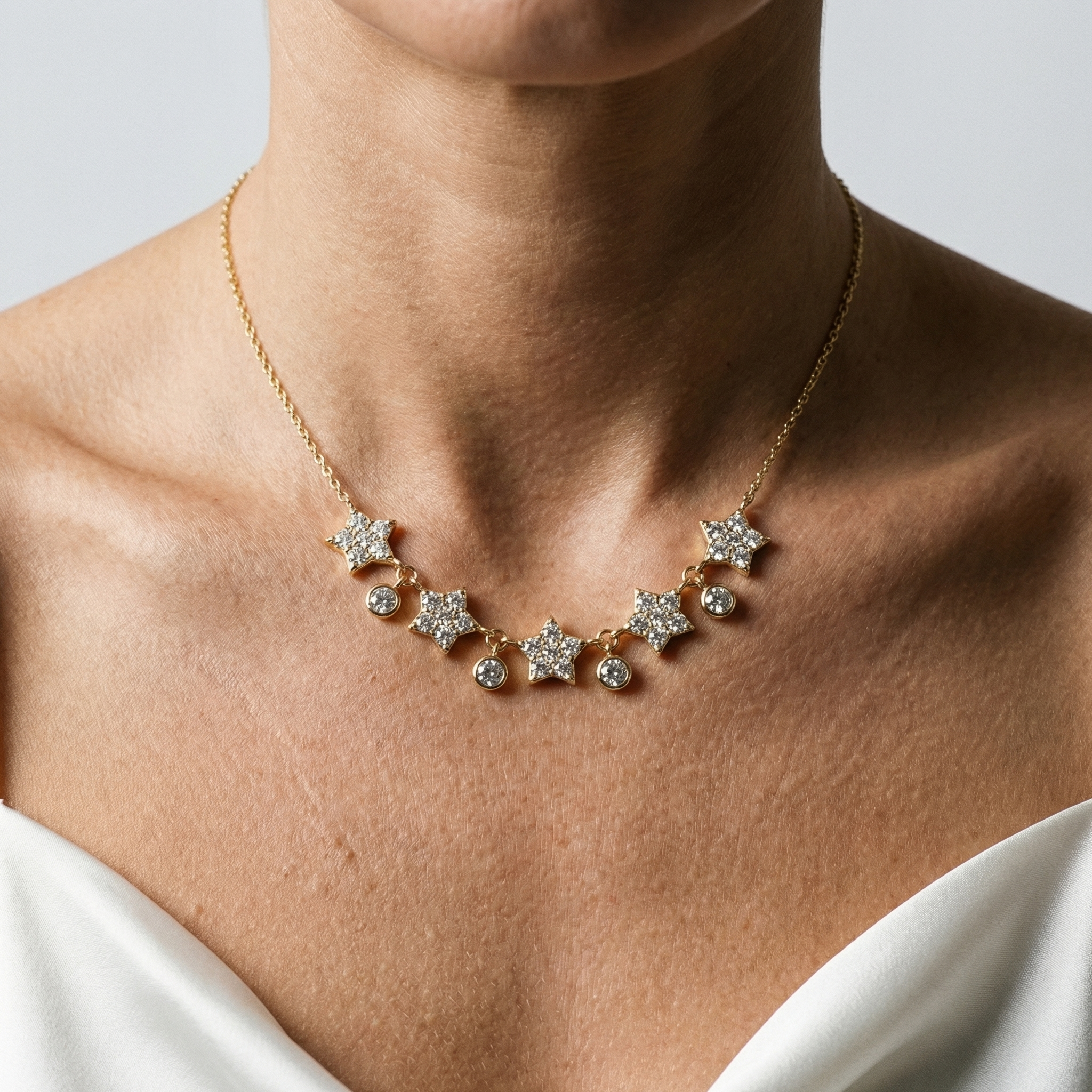 Solvine Moissanite Necklace