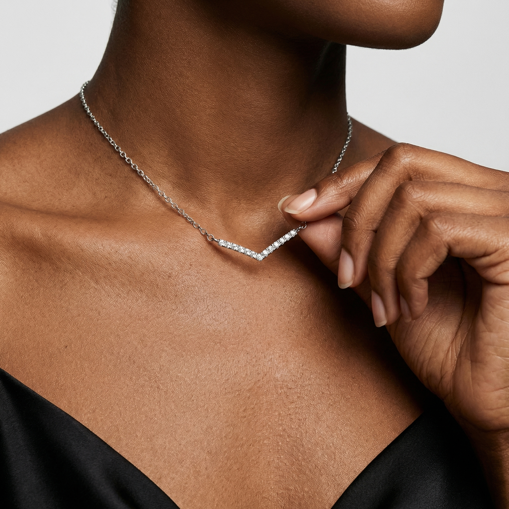 Nerova Moissanite Necklace