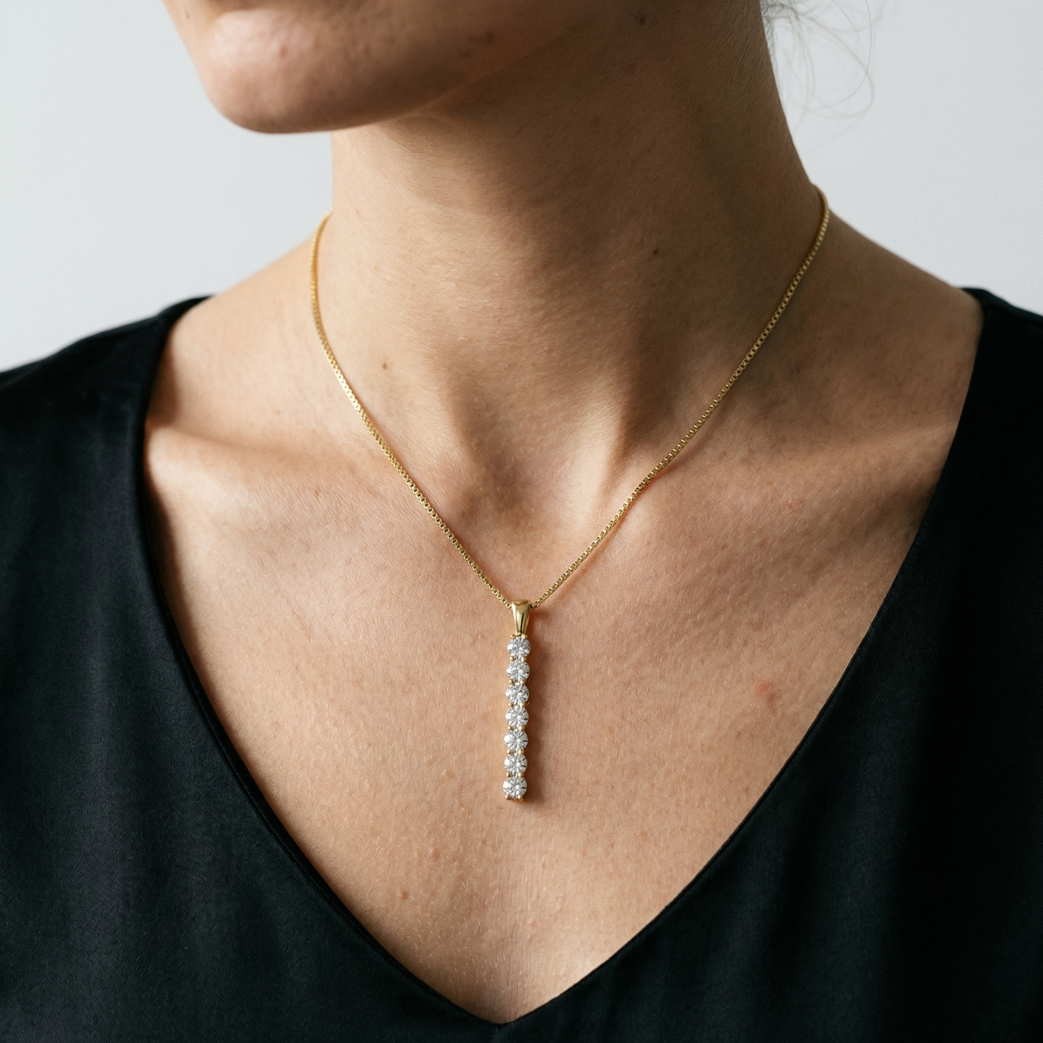 Mirova Moissanite Necklace