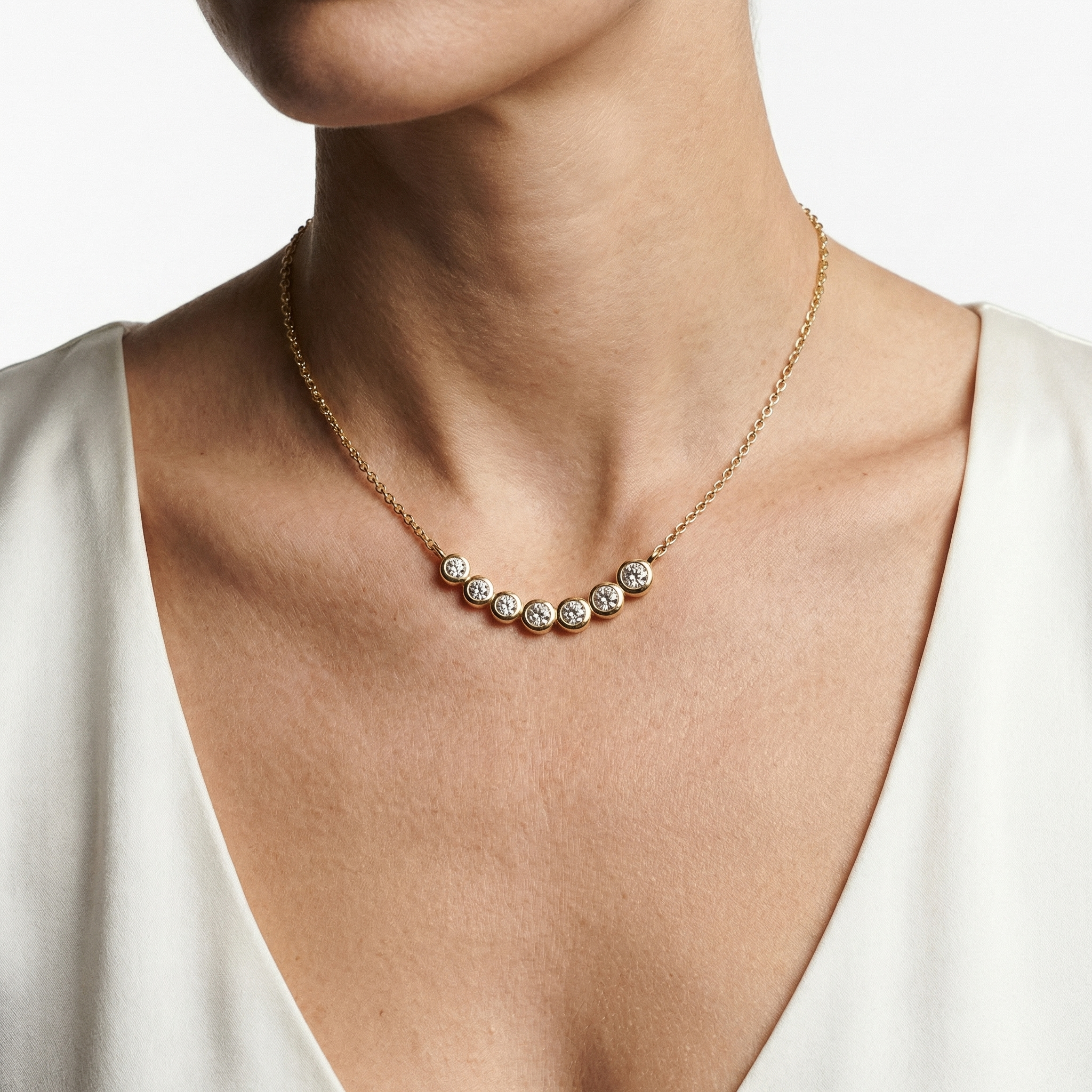 Rowine Moissanite Necklace