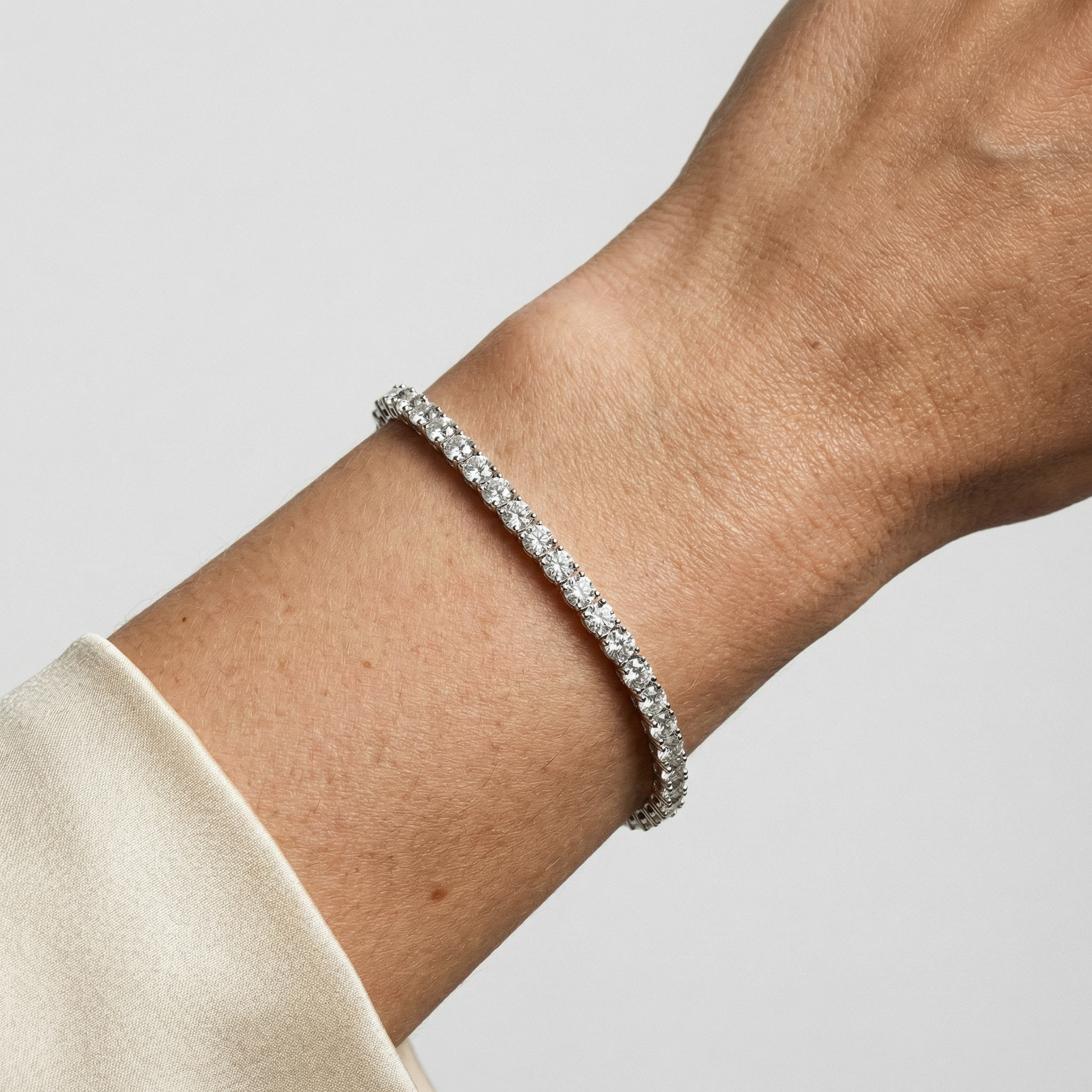 Moissanite Tennis Bracelet - 3mm