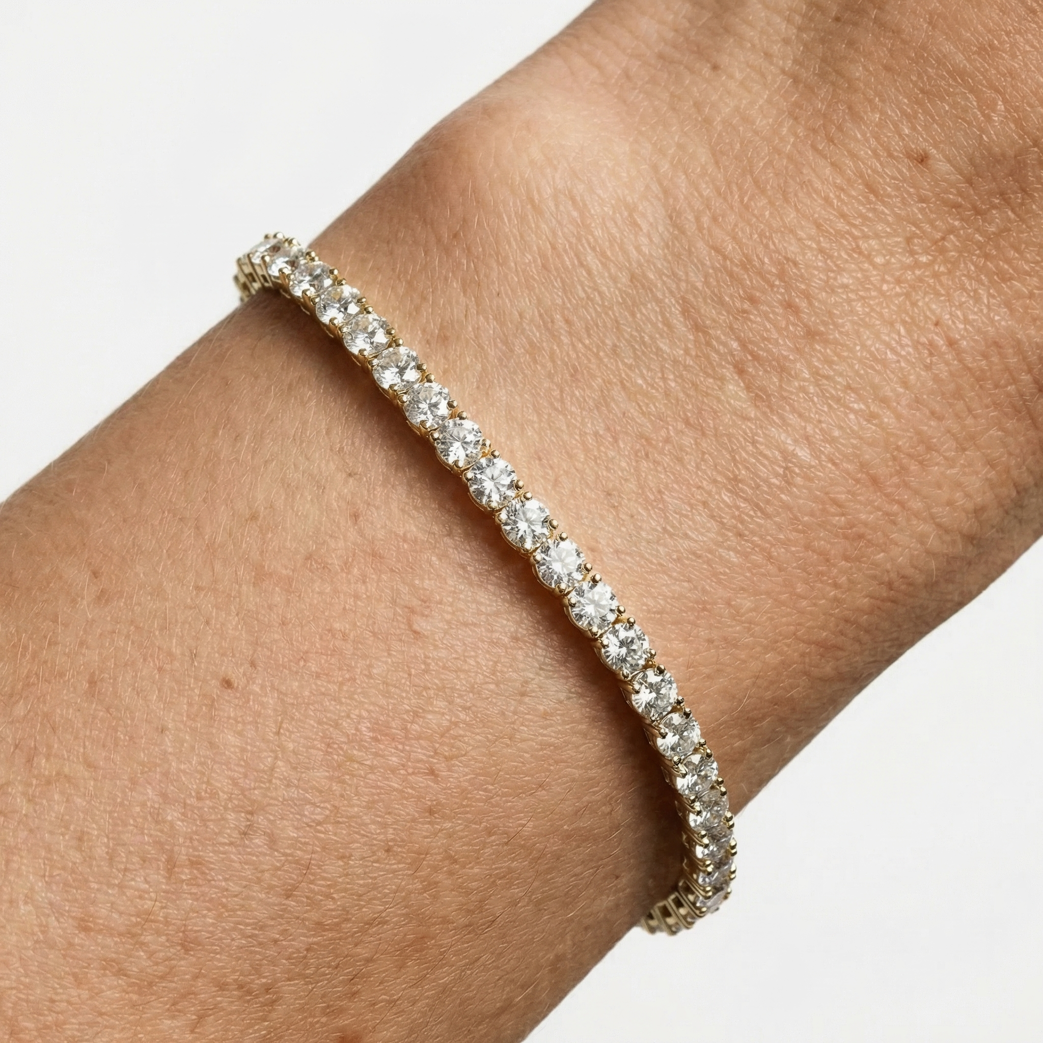 Moissanite Tennis Bracelet - 3mm