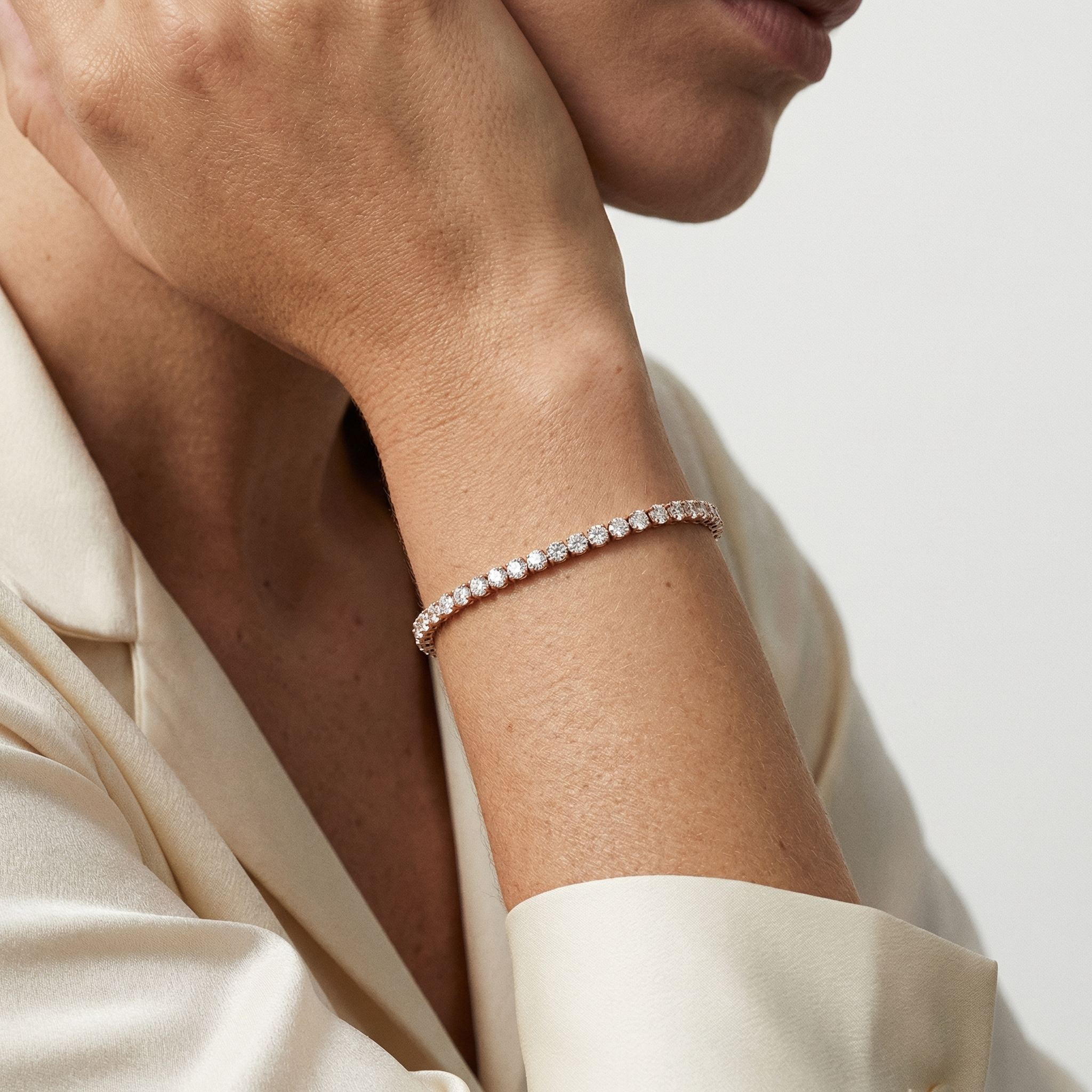Moissanite Tennis Bracelet - 3mm