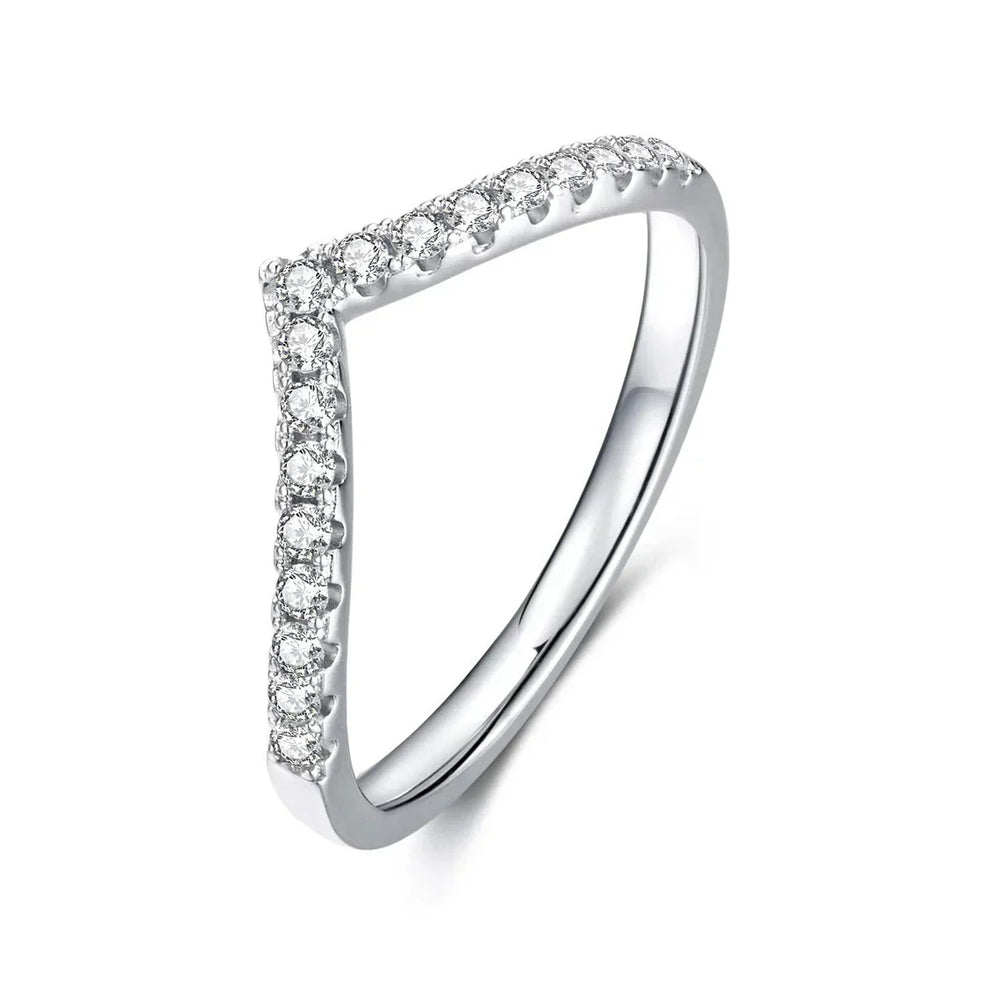 Yasmine Moissanite Ring
